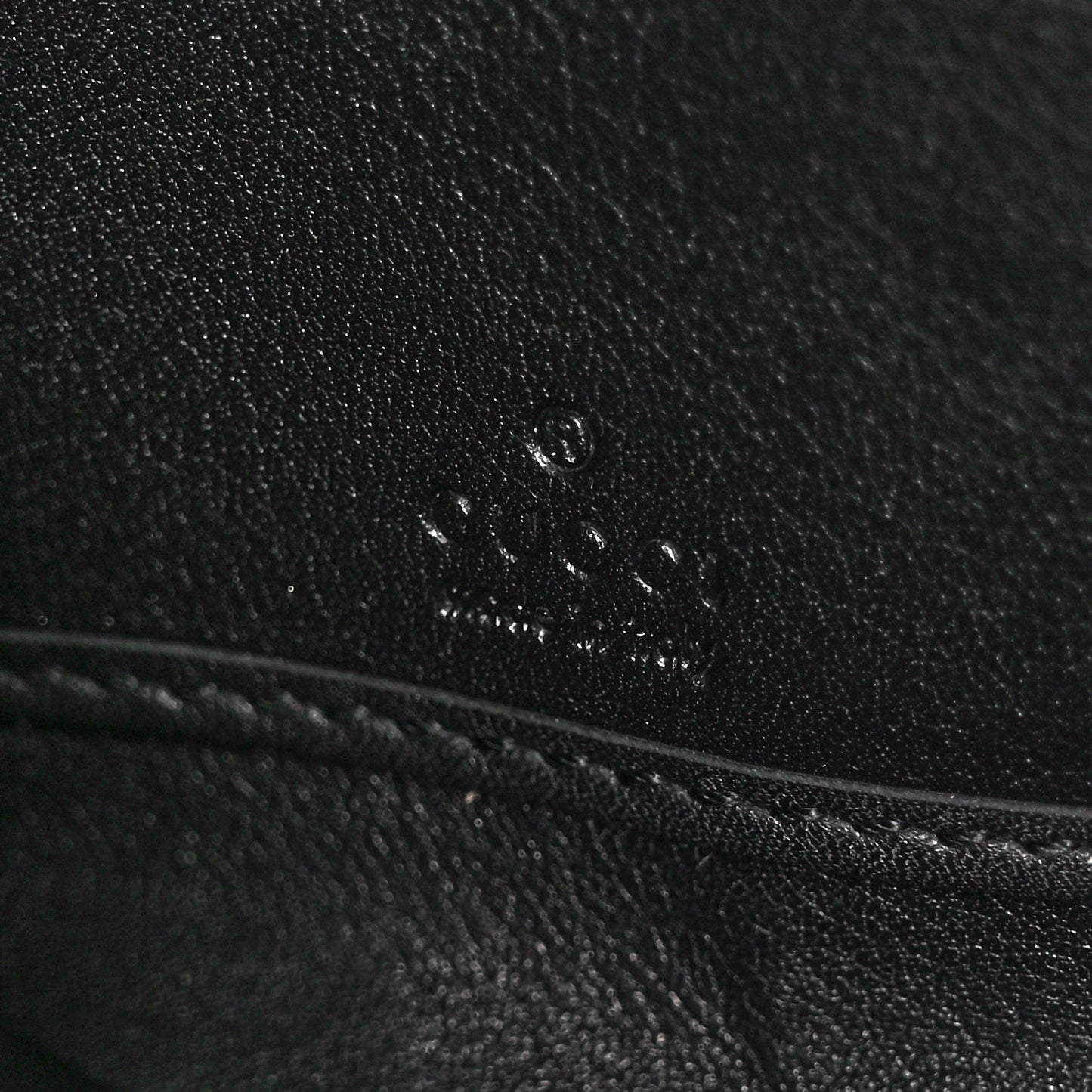 Guccissima Large Twins Zip Around Wallet Black