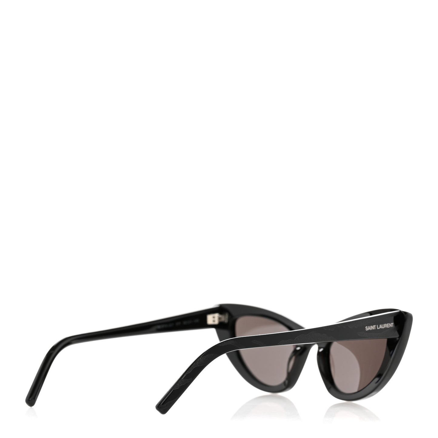 Acetate Lily Tiger Cat Eye Sunglasses SL213 Black