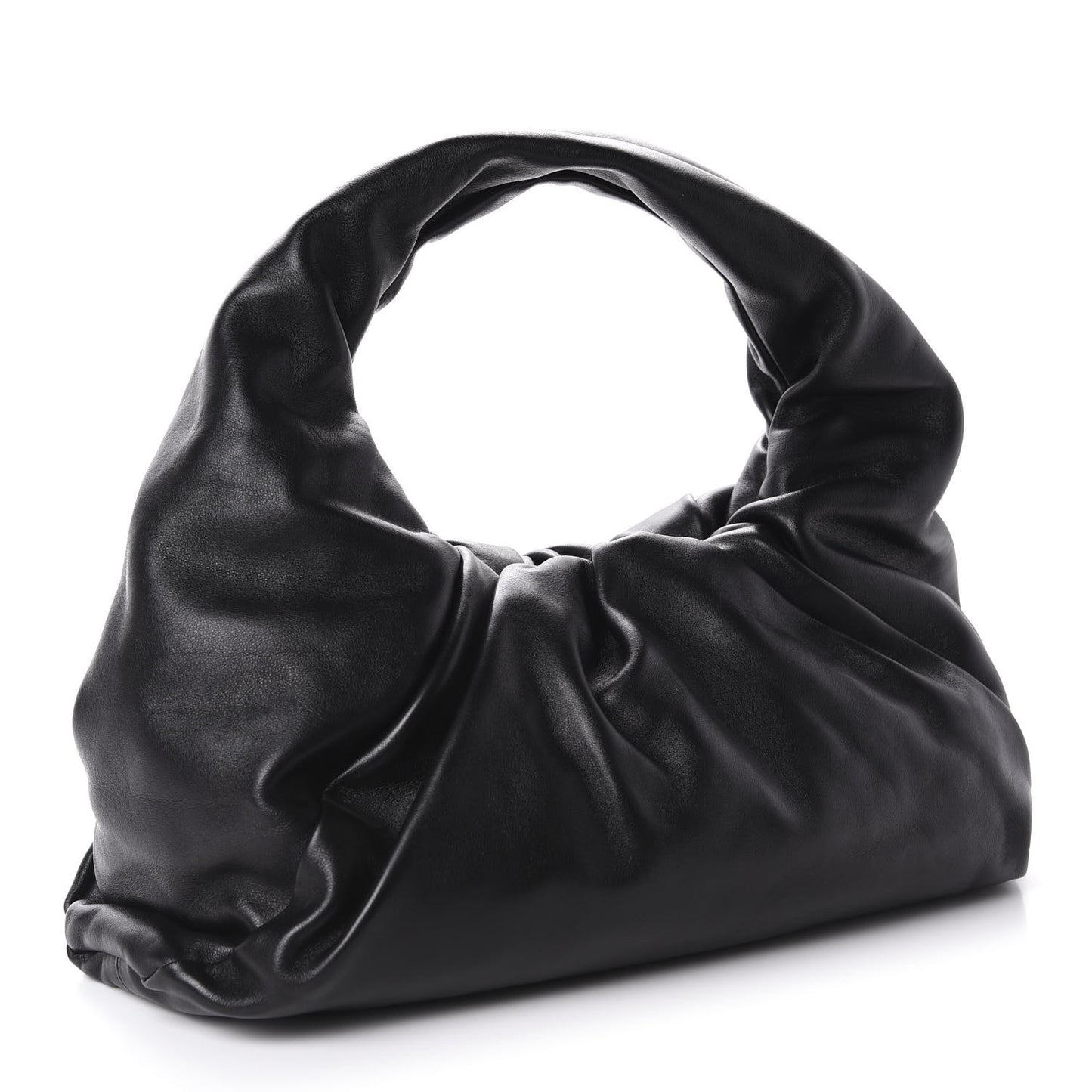 Smooth Butter Calfskin Small The Shoulder Pouch Black