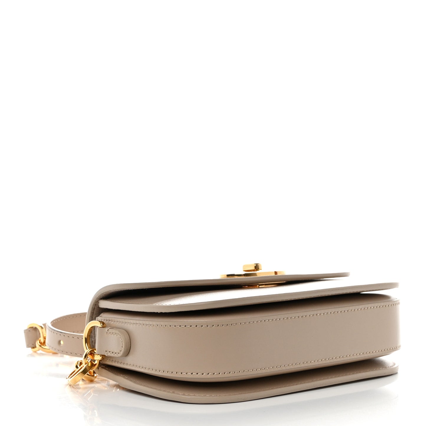 Box Calfskin 30 Montaigne Small Avenue Bag Powder Beige