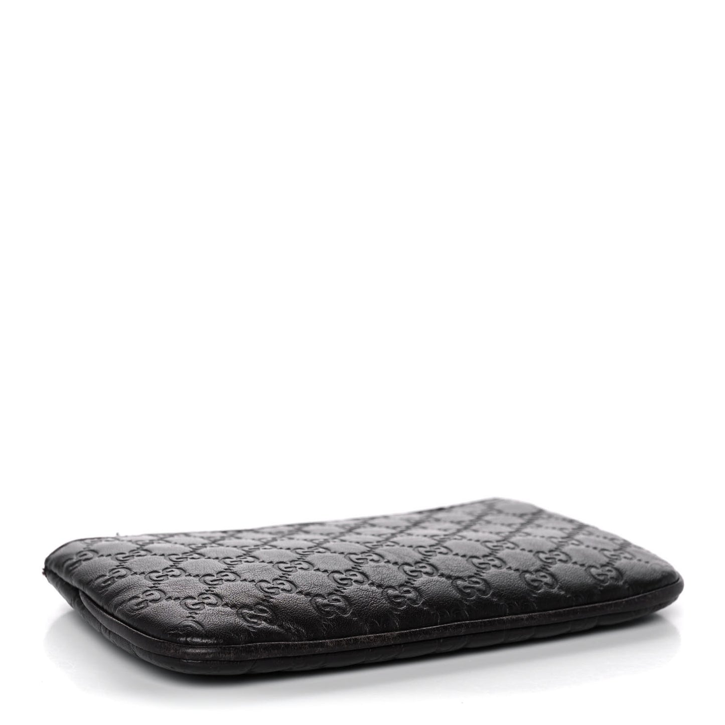 Microguccissima Key Ring Coin Case Black