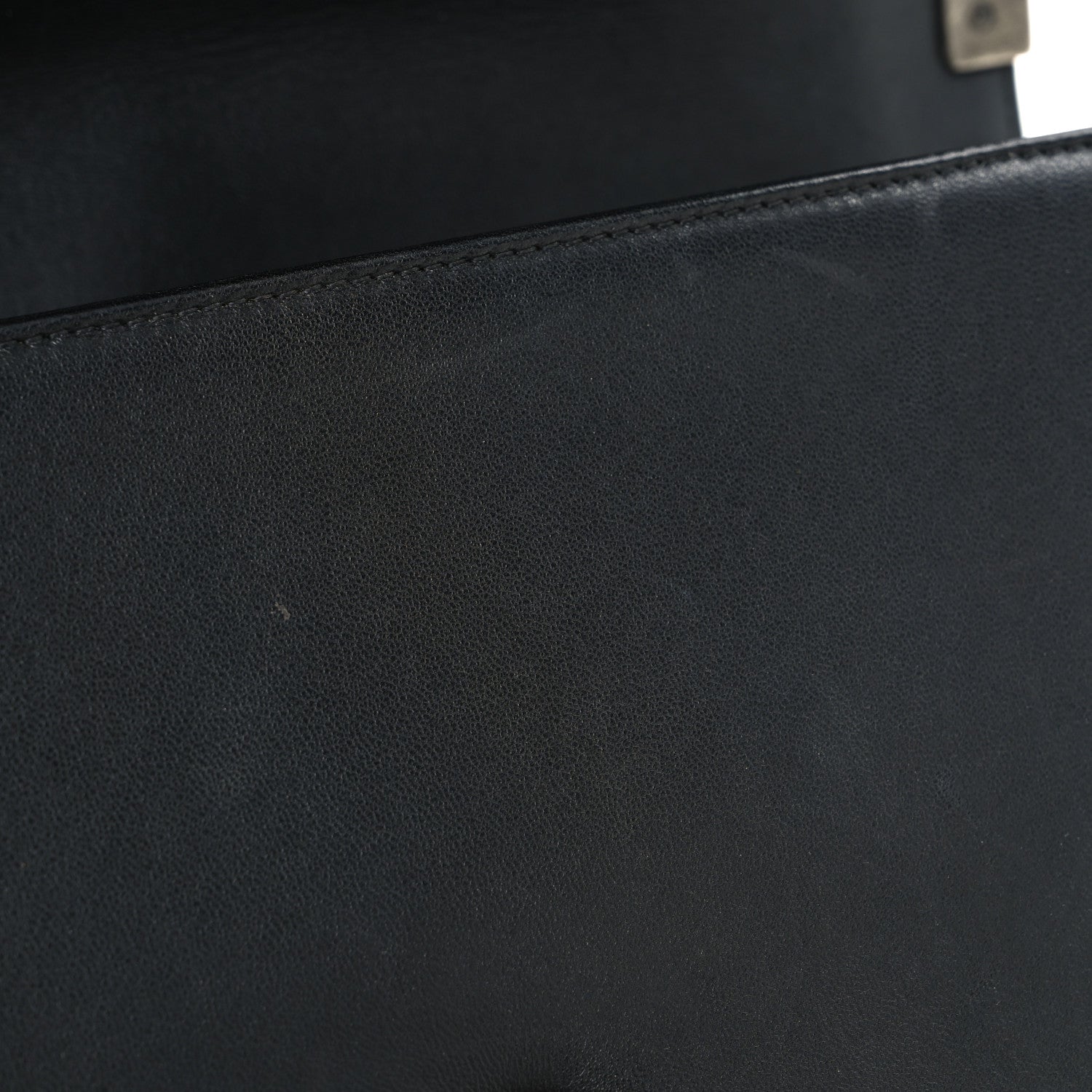 Chanel Lambskin Quilted Medium Boy Flap Black 11 of 11