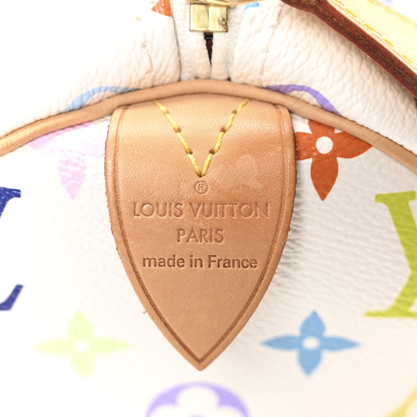 Monogram Multicolor Speedy 30 White