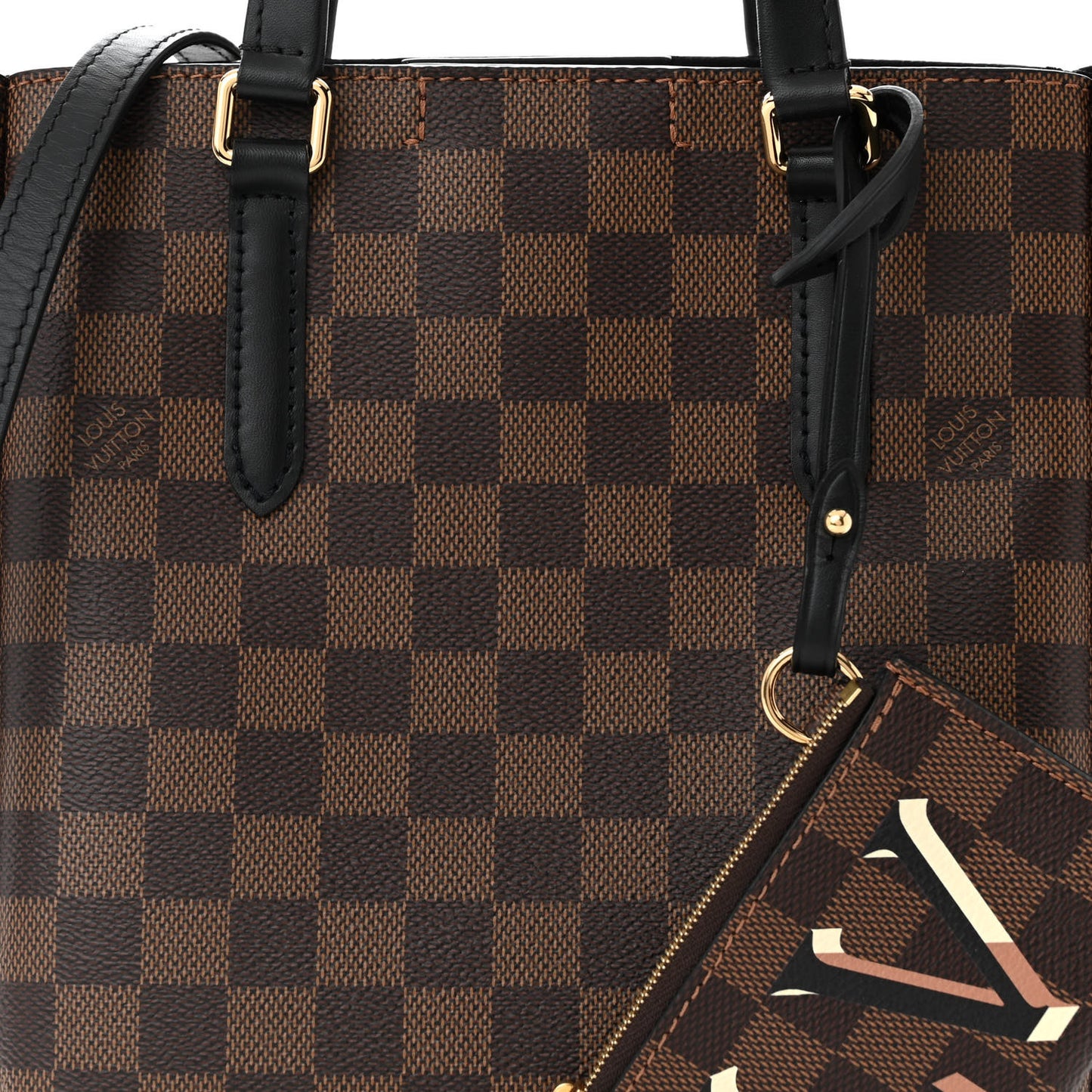 Damier Ebene Belmont PM Black