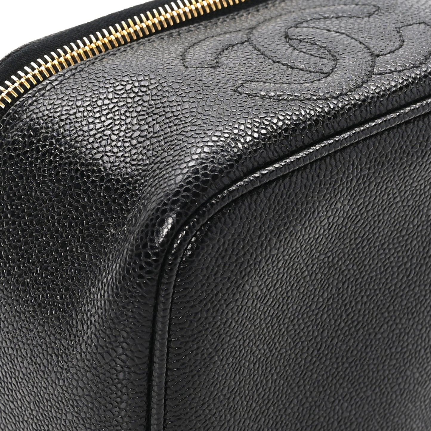 Caviar CC Vanity Cosmetic Case Black