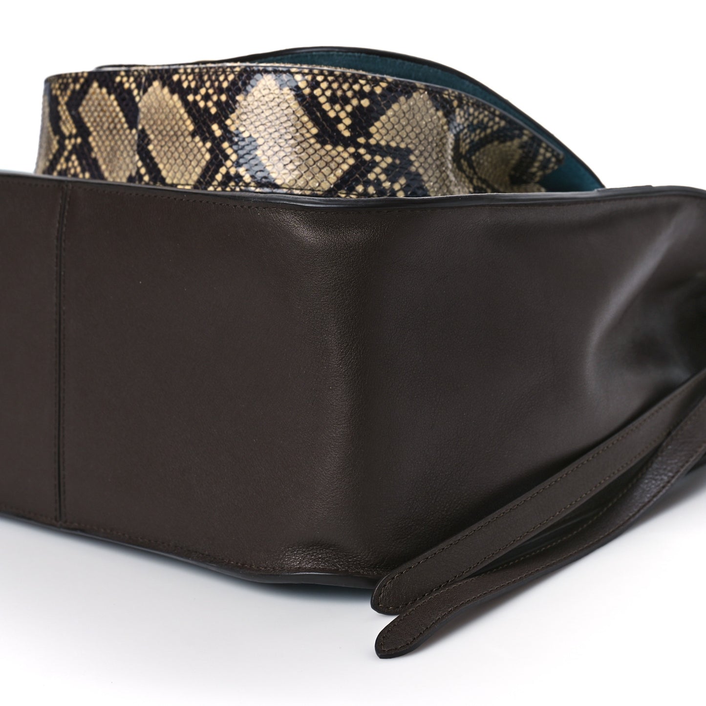 Silky Calfskin Ayers Amberley Hobo Dark Frozen Chocolate