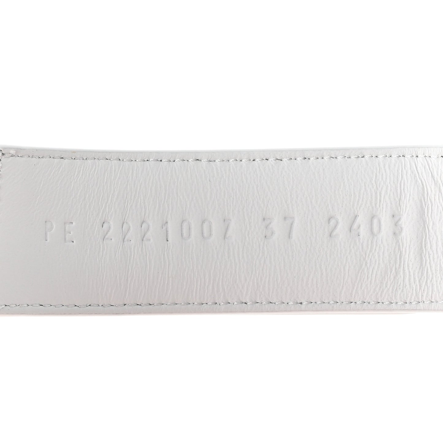 Calfskin Womens Chypre Sandals 37 White