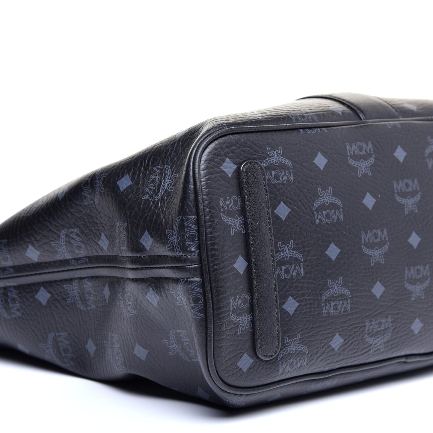 Visetos Medium Liz Reversible Shopper Tote Black