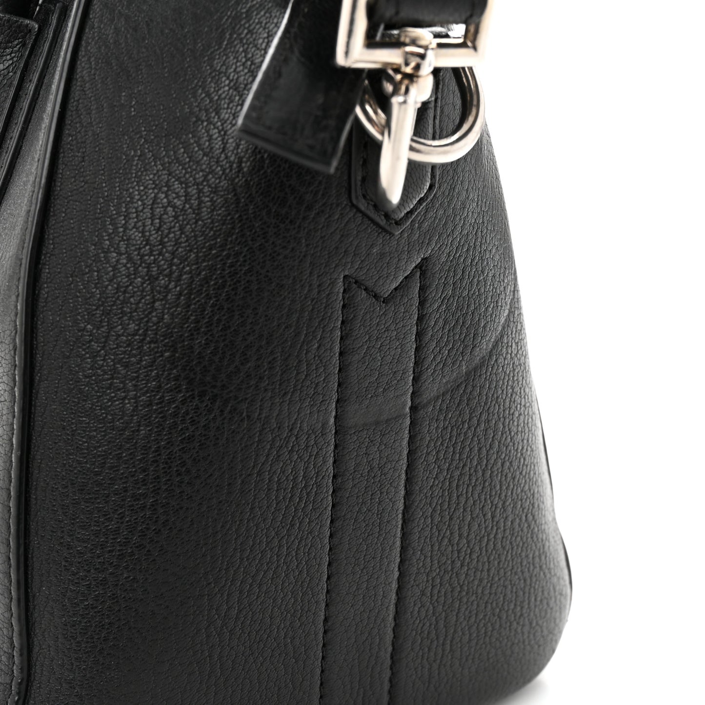 Sugar Goatskin Small Antigona Black