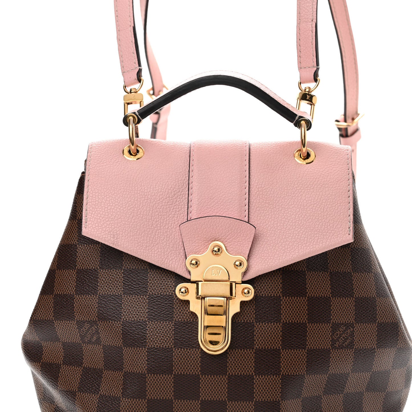 Damier Ebene Clapton Backpack Magnolia
