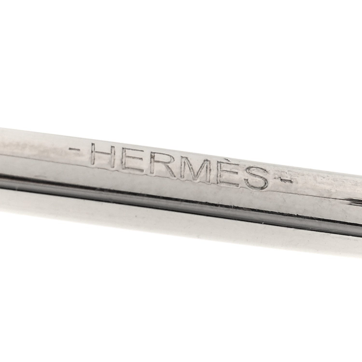 Hermes Palladium Permabrass Curiosite Charm Pendant 3 of 3