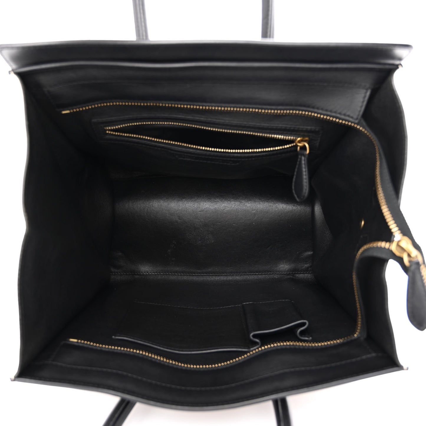 Velluto Calfskin Mini Tri-Color Luggage Flesh