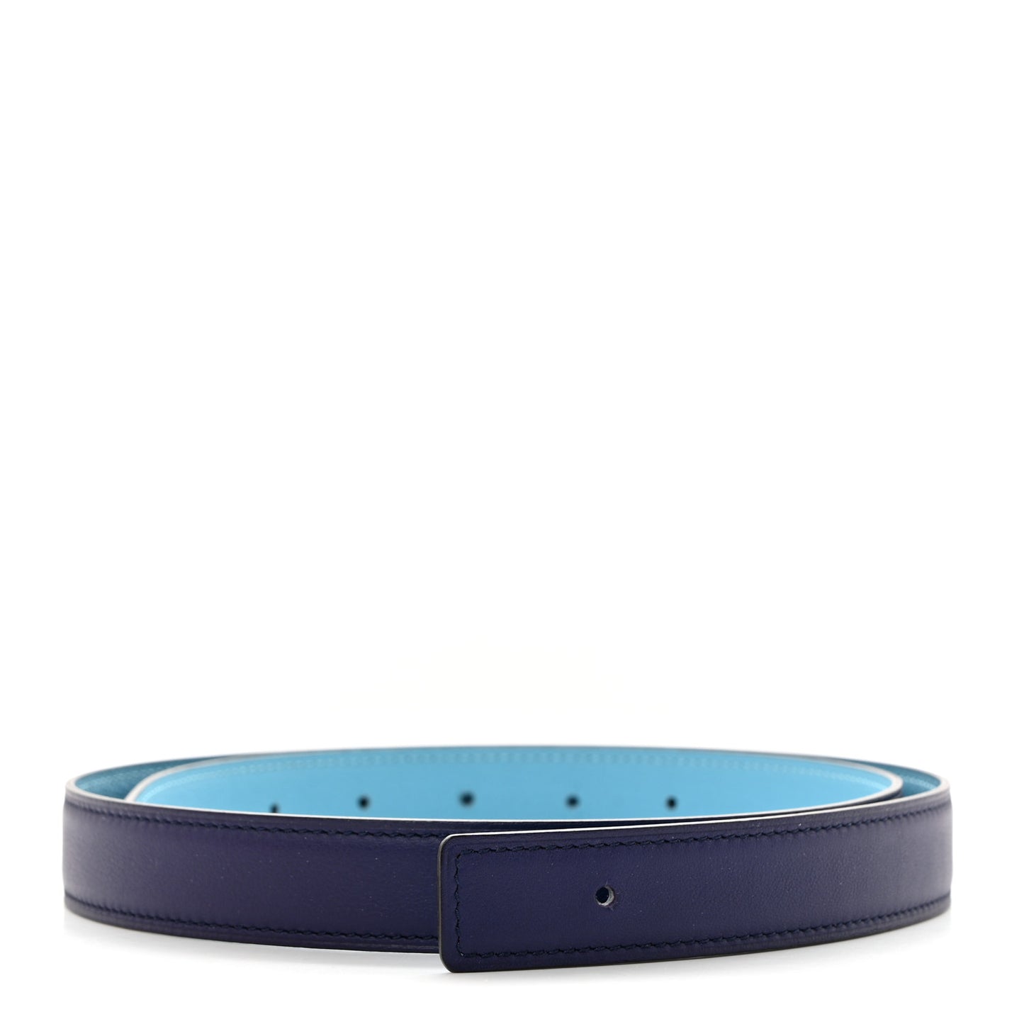 Epsom Swift 24mm Belt Strap 80 32 Bleu Paon Iris