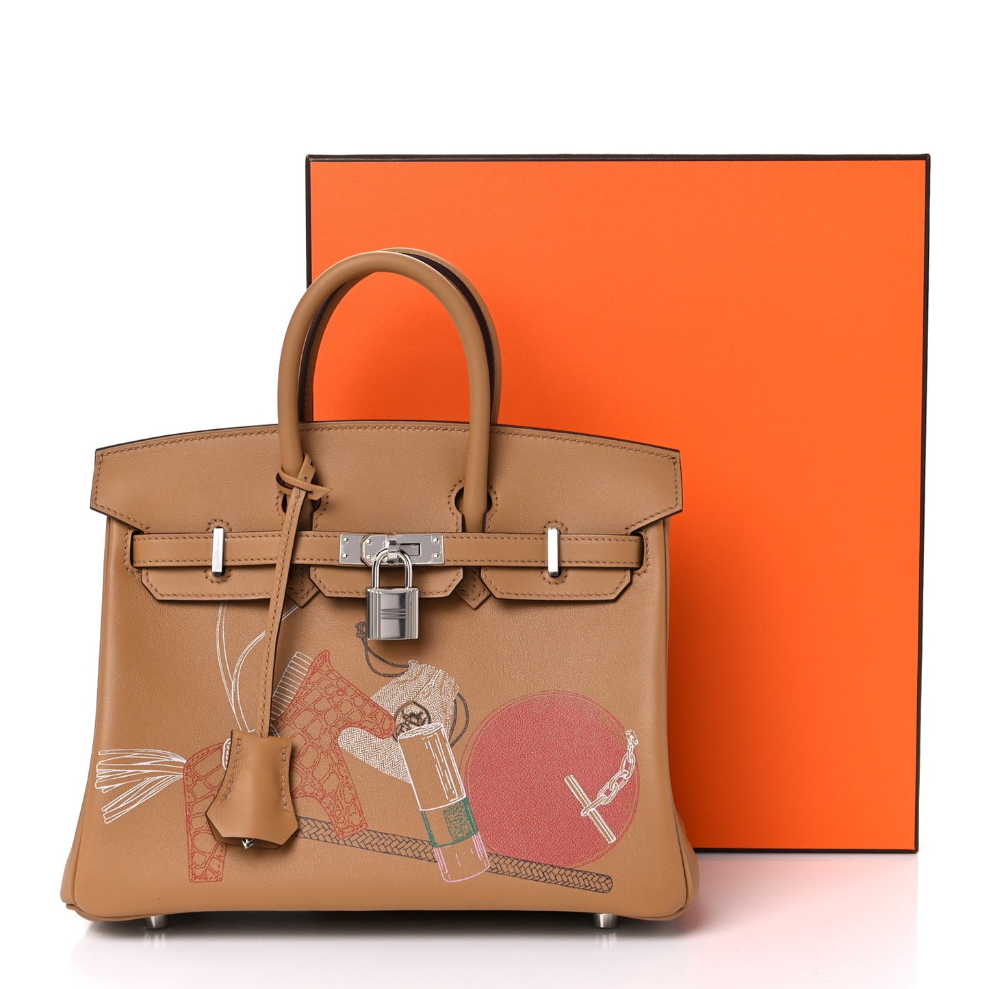 Swift In & Out Birkin 25 Biscuit