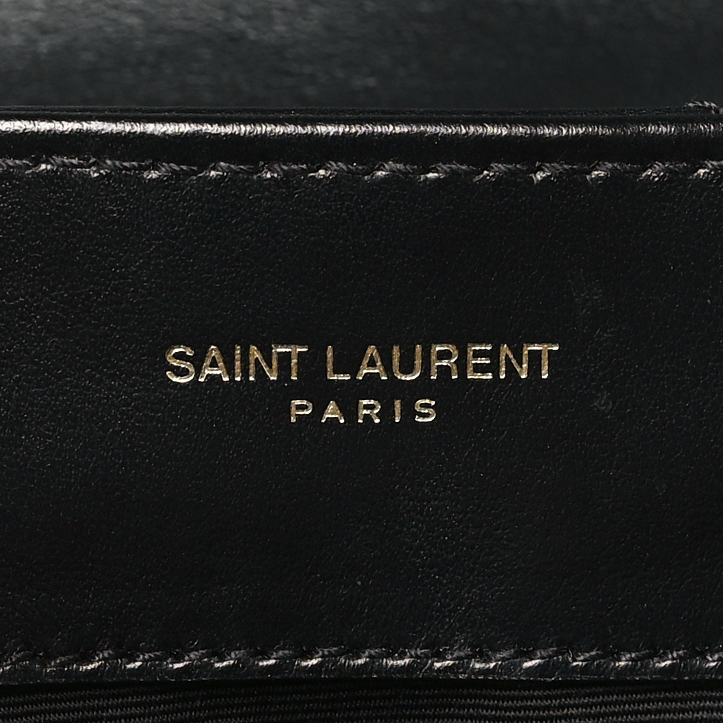 Calfskin Y Quilted Monogram Small Loulou Chain Satchel Black