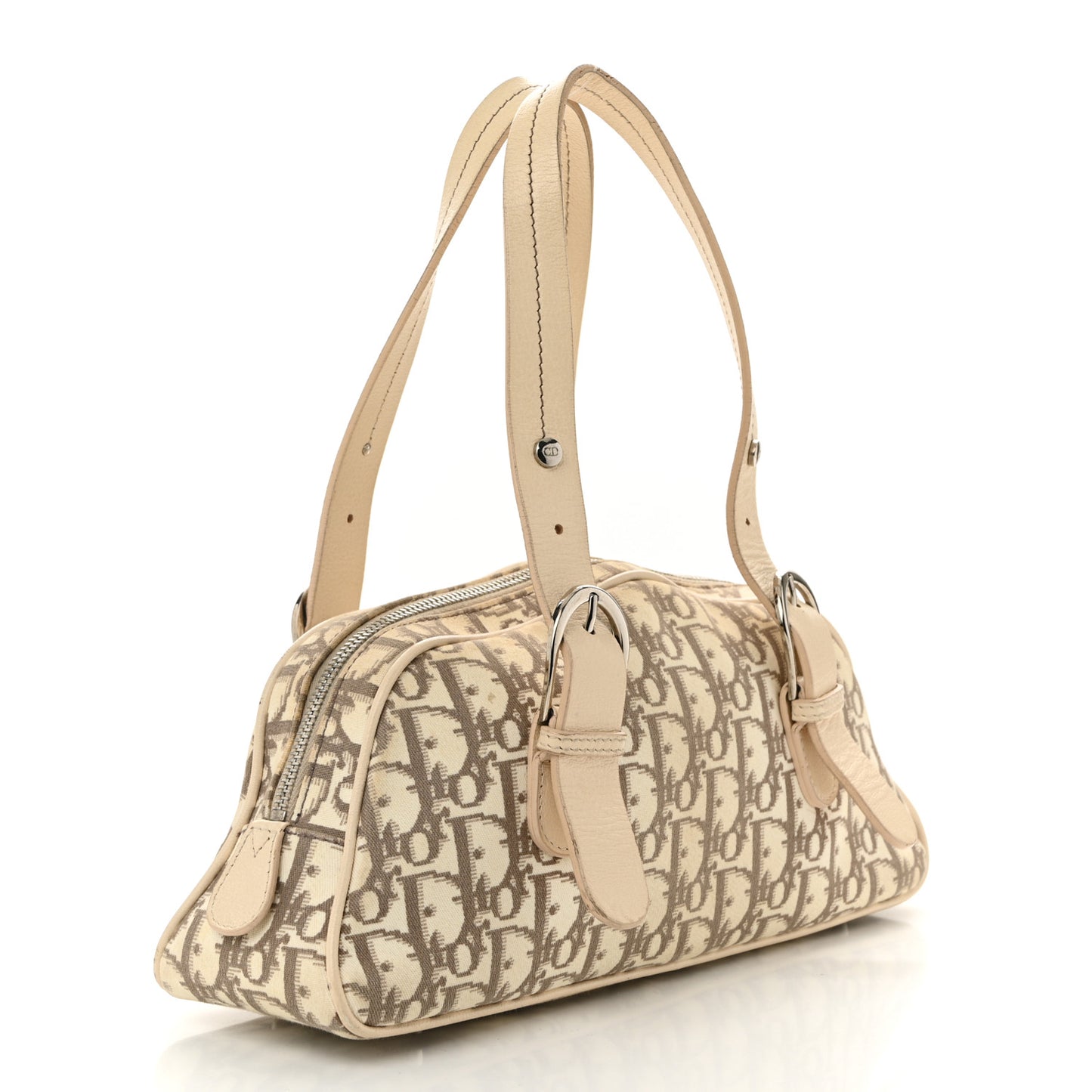 Monogram Vintage Flowers Small Bowler Beige