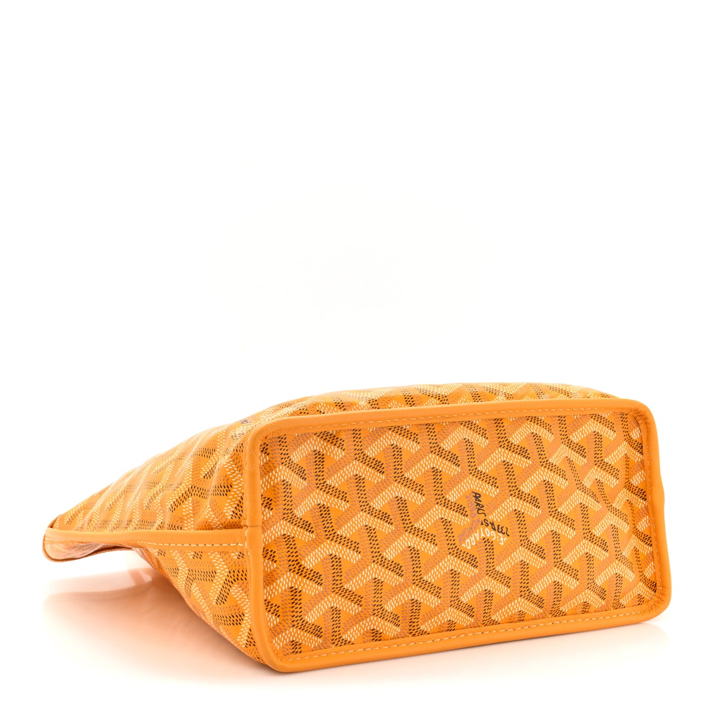 Goyardine Reversible Mini Anjou Yellow