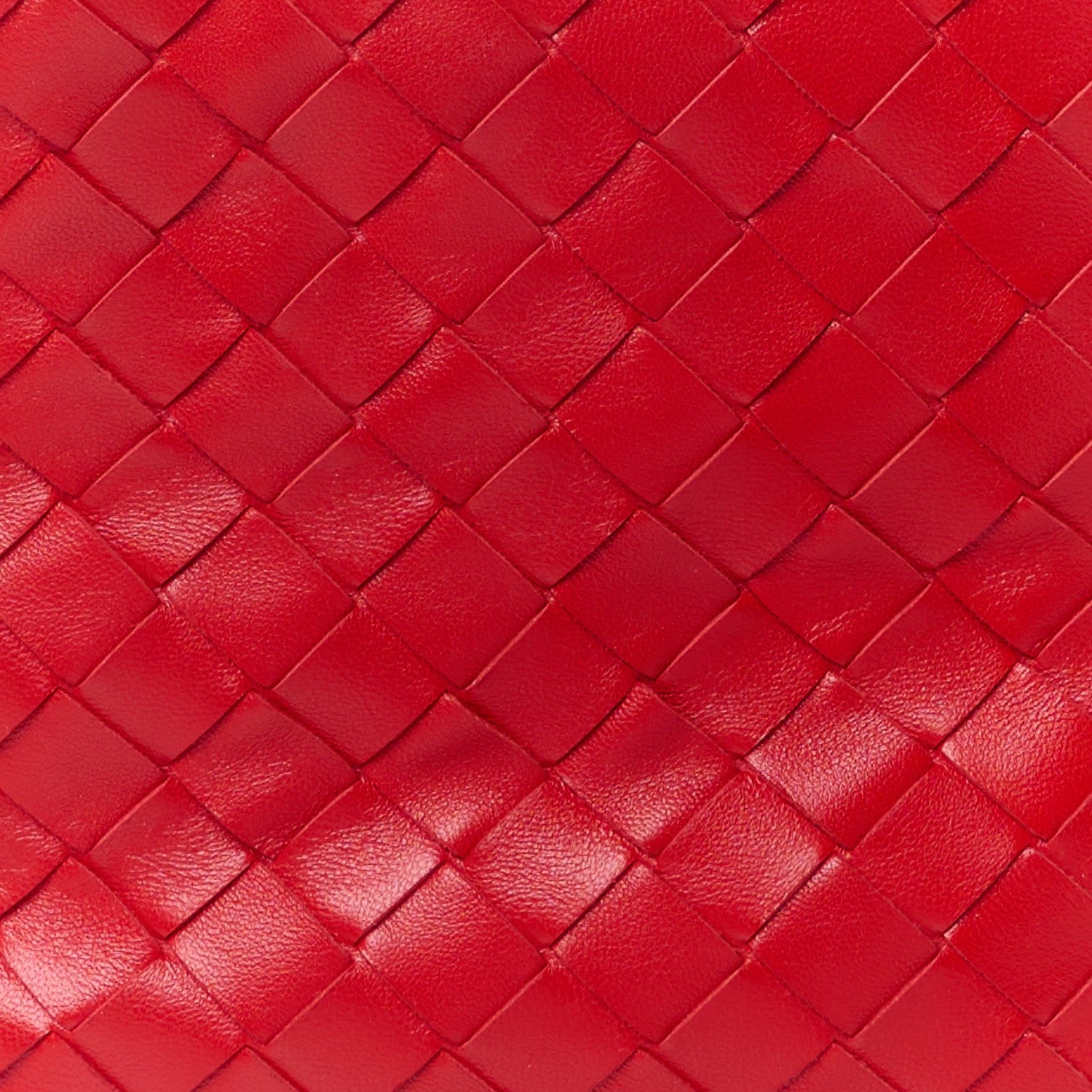 Bottega Veneta Nappa Intrecciato Tote Bag Red 8 of 13