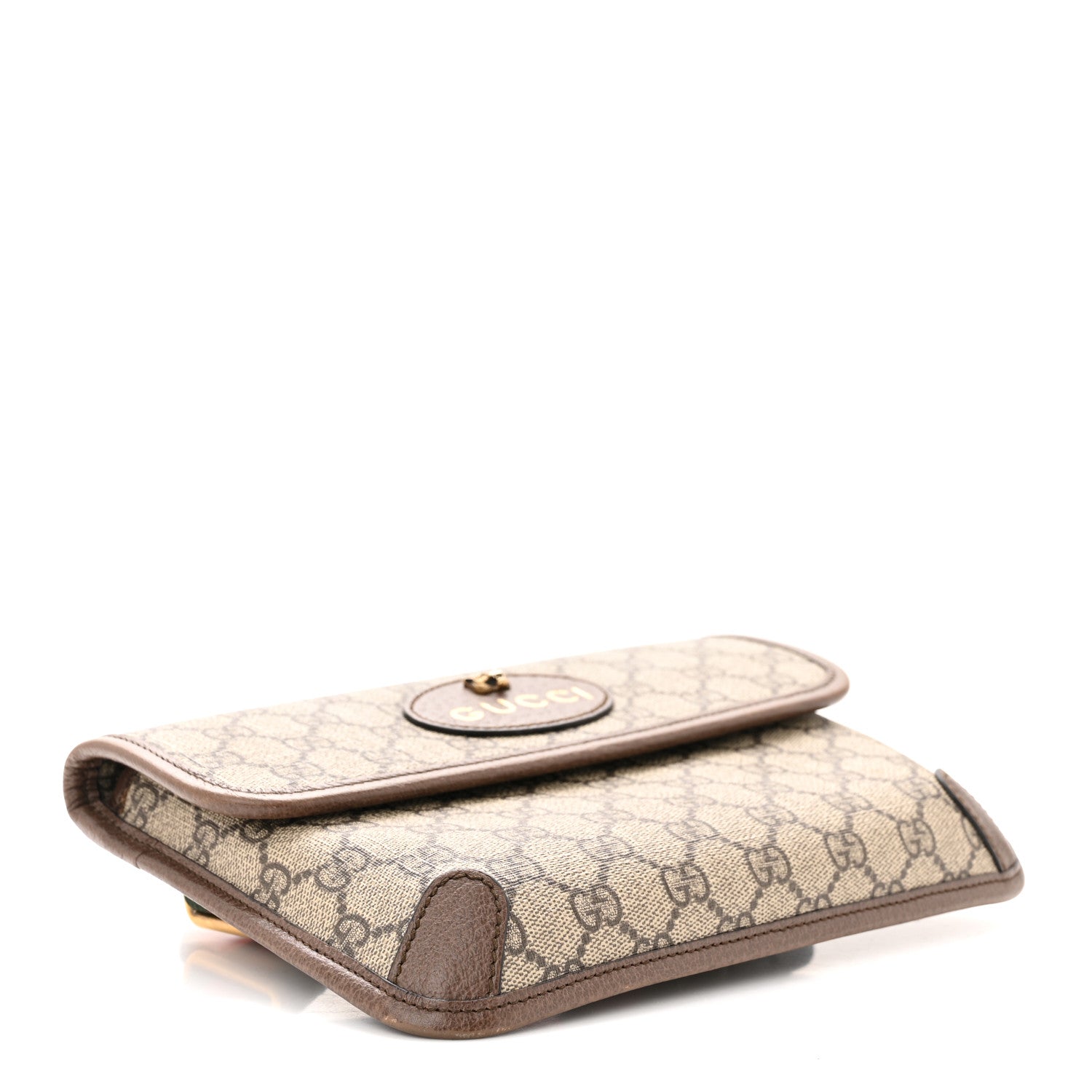 Gucci GG Supreme Monogram Neo Vintage Web Belt Bag Brown 4 of 10