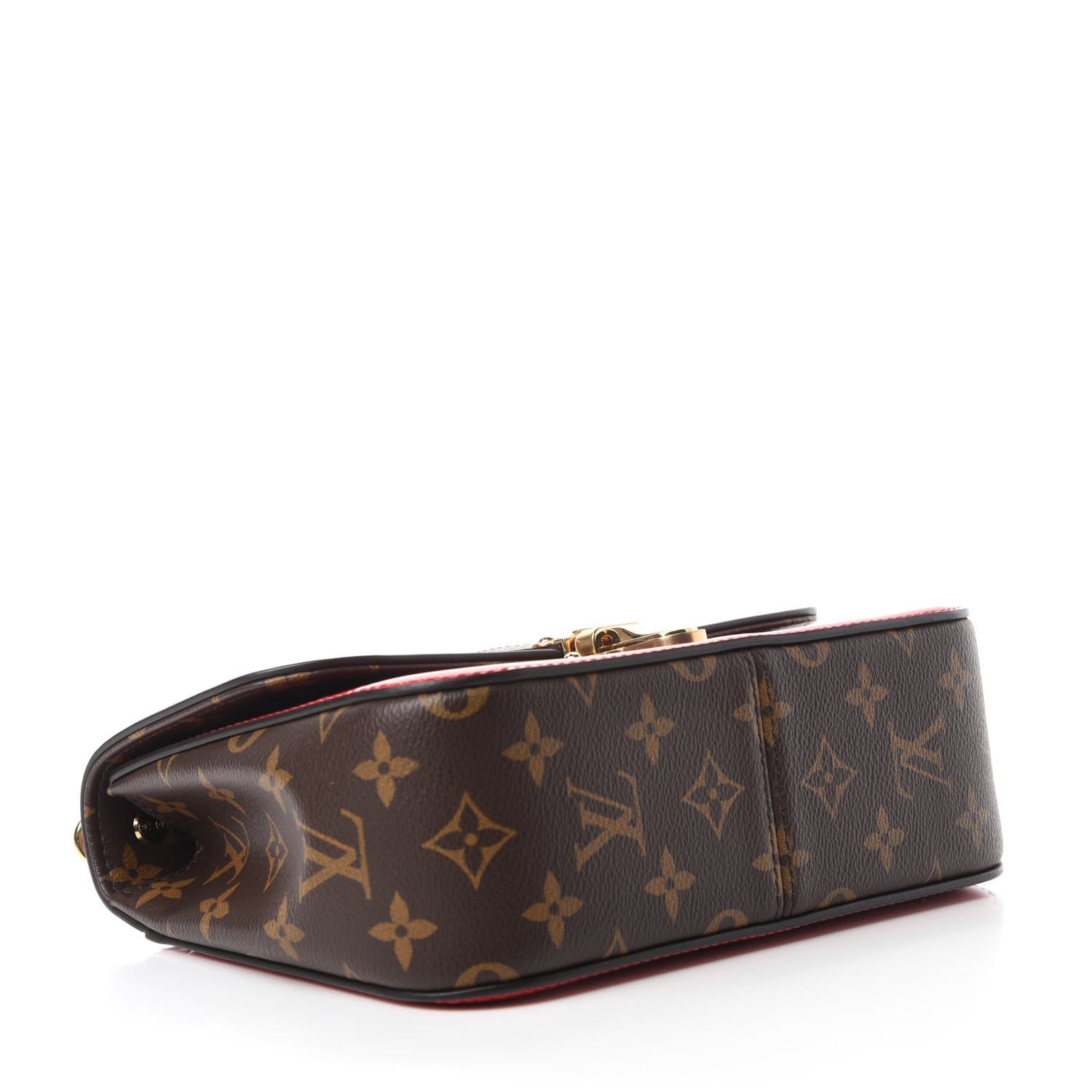 Louis Vuitton Patent Calfskin Monogram Cherrywood BB Scarlet 4 of 11
