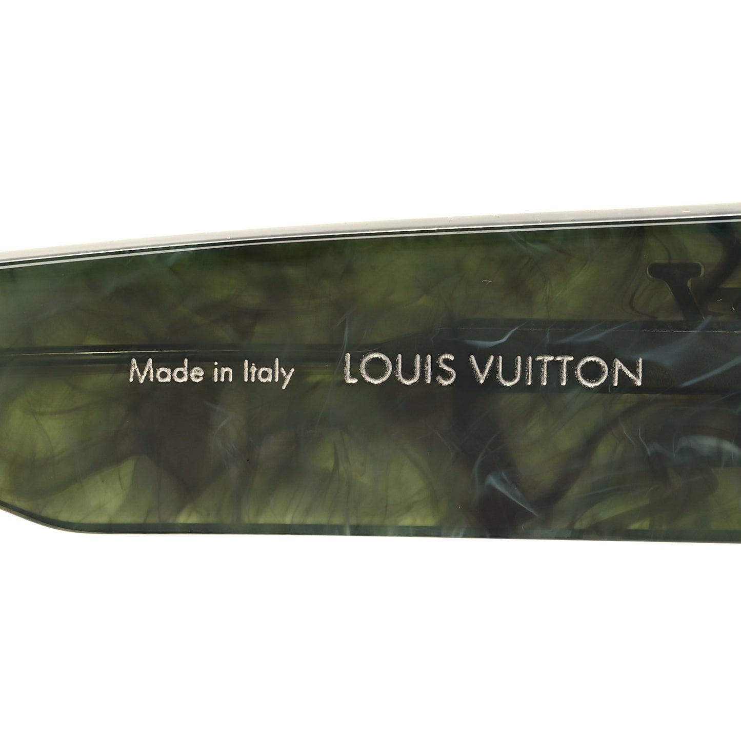 Acetate Marble Effect Swarovski Cyclone Sunglasses Z1552W Green