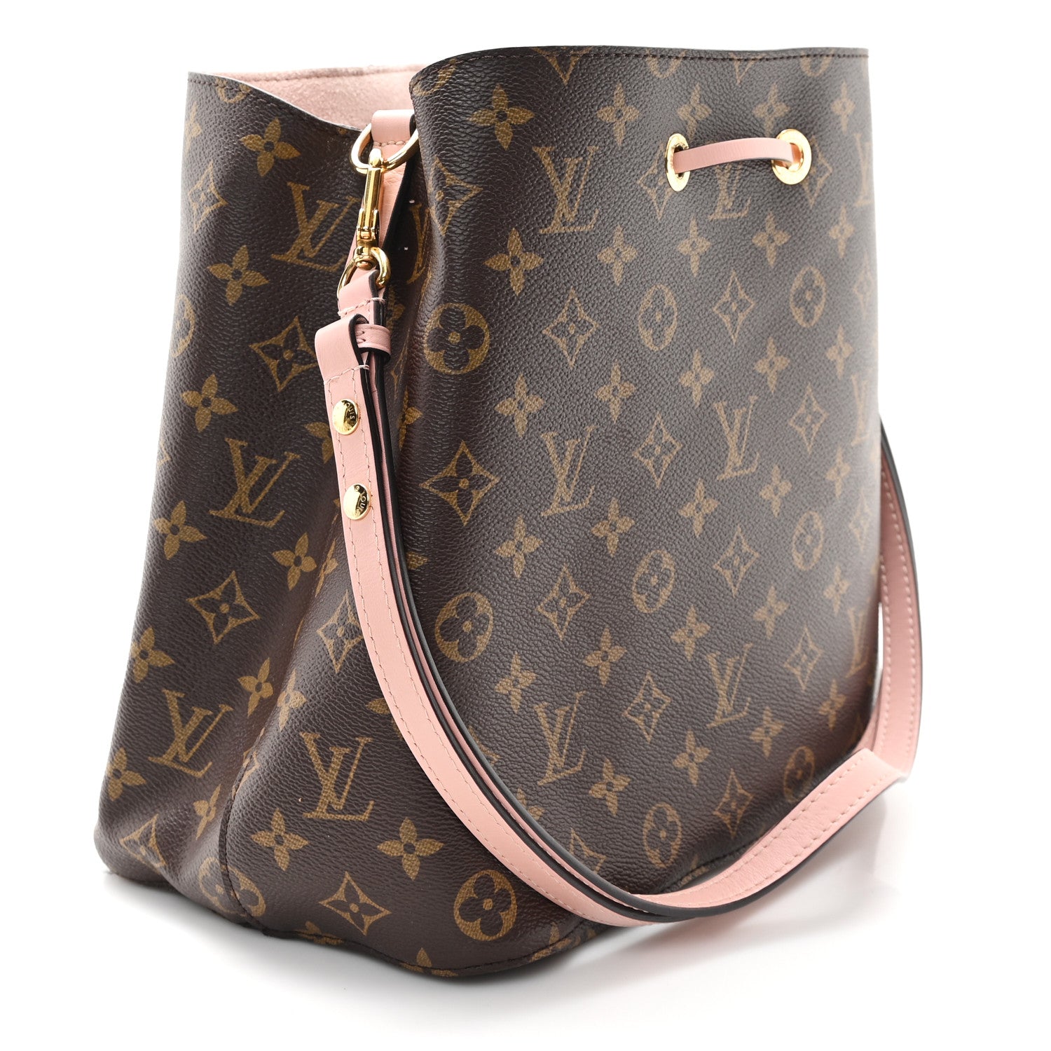 Louis Vuitton Monogram Neonoe MM Rose Poudre 2 of 11