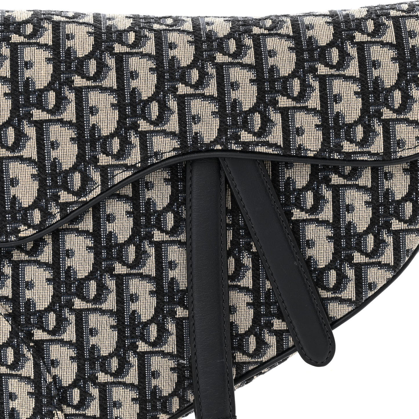 Oblique Saddle Bag Blue