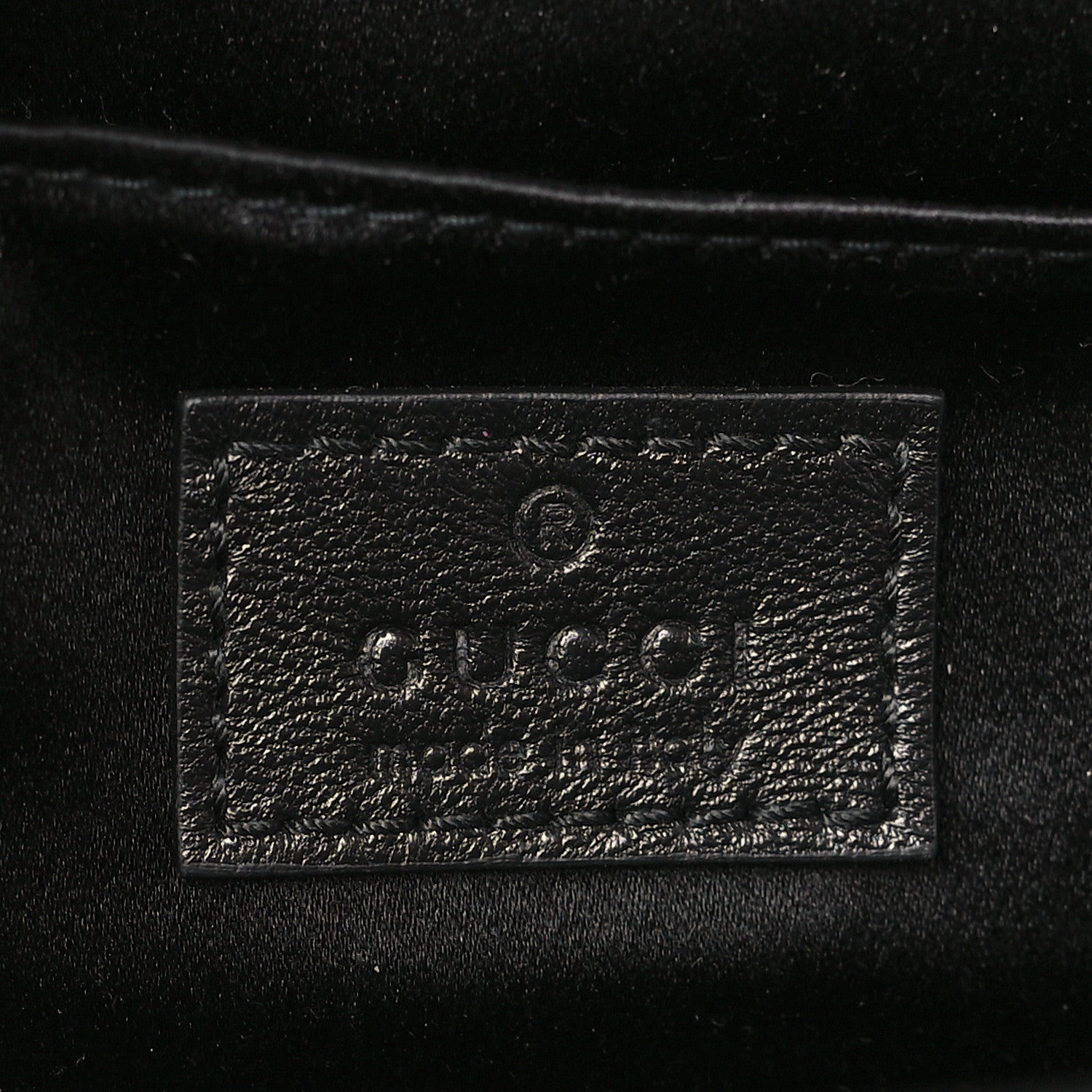 Gucci Nappa Vertical Matelasse Medium Maxi Horsebit Chain Shoulder Bag Black 6 of 8