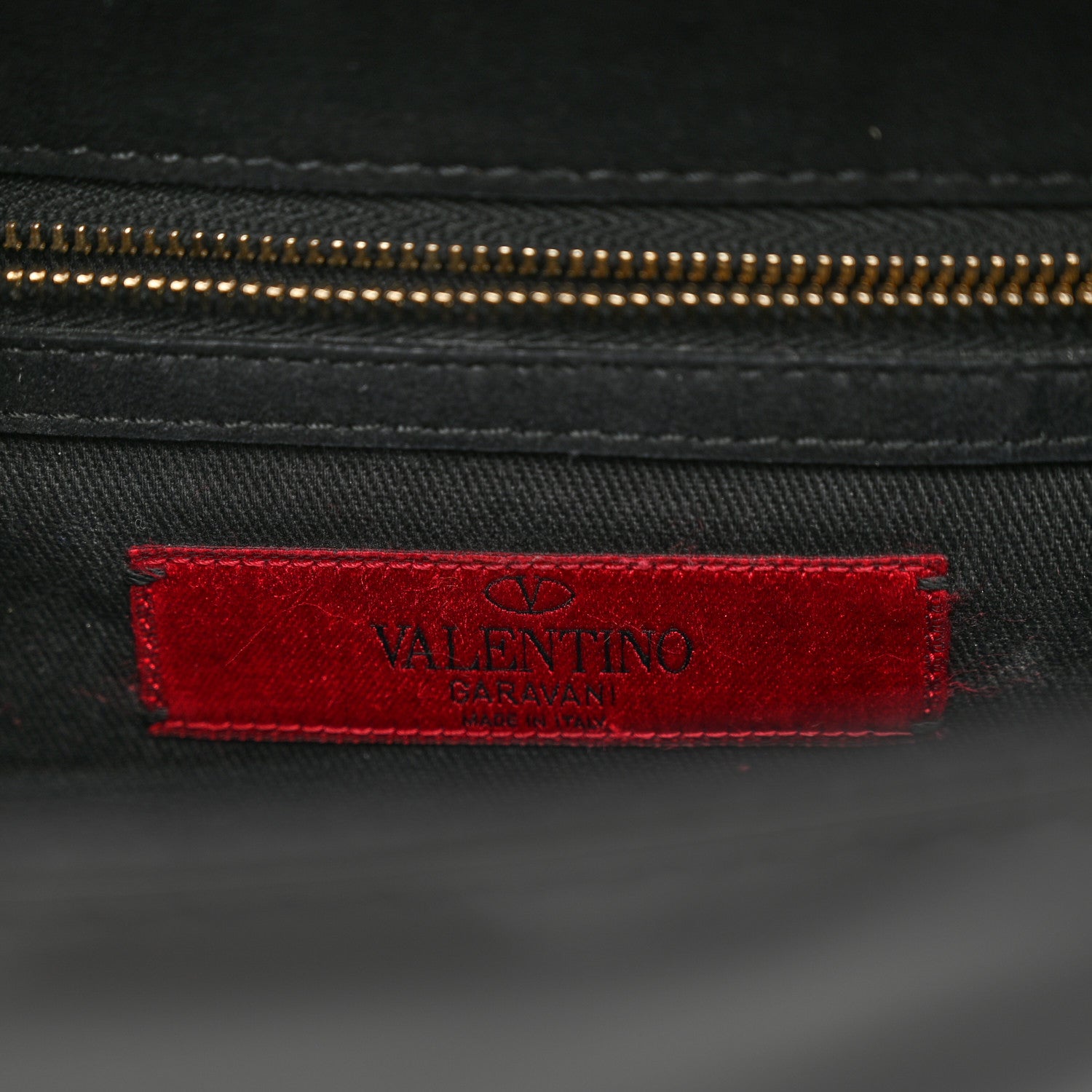 Valentino Garavani Patent Monochrome Medium Glam Lock Rockstud Flap Black 6 of 11
