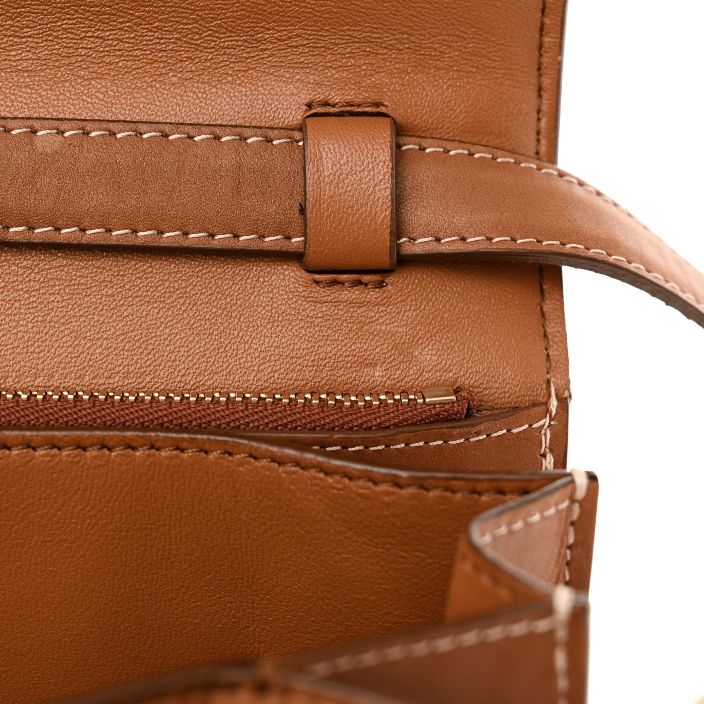 Natural Calfskin Medium Classic Box Flap Bag Tan