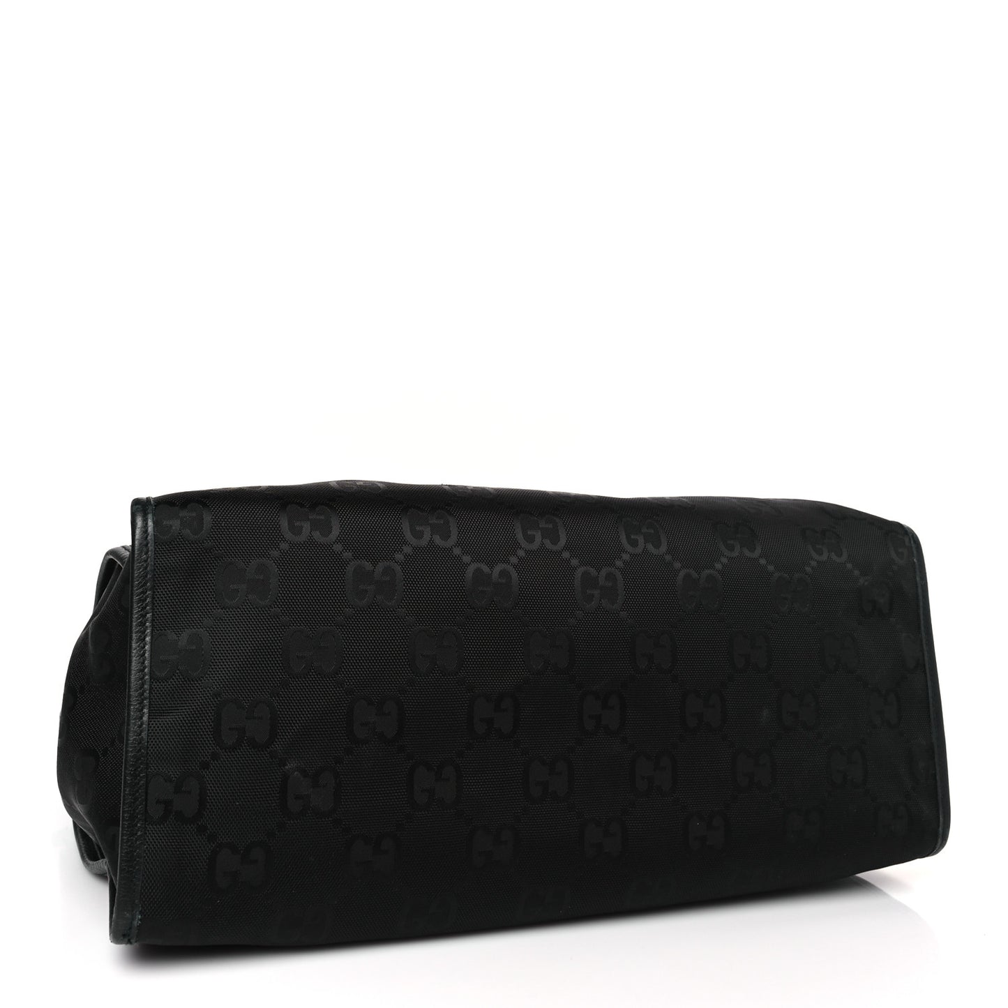 Econyl Nylon Monogram Large Off The Grid Tote Bag Black