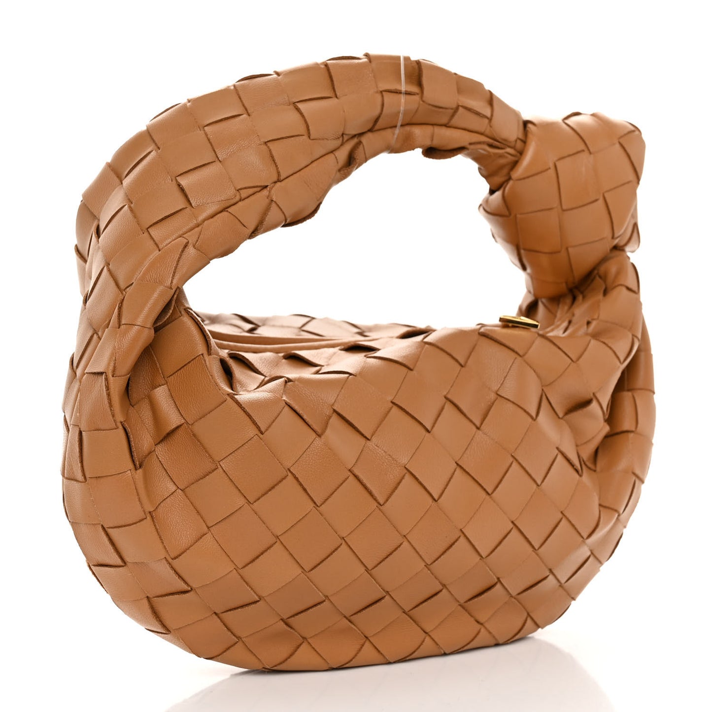 Nappa Intrecciato Mini Jodie Caramel