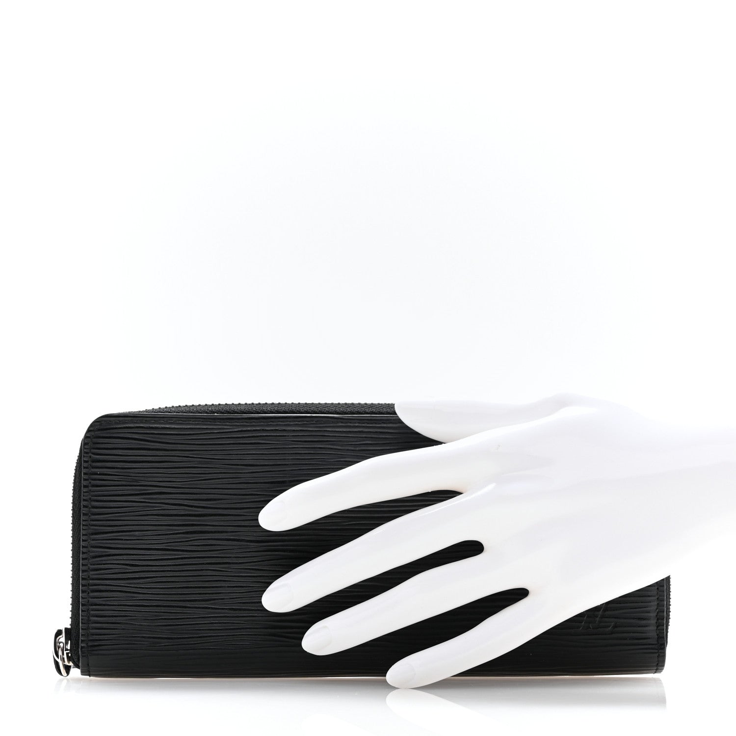 Louis Vuitton Epi Clemence Wallet Black 2 of 9