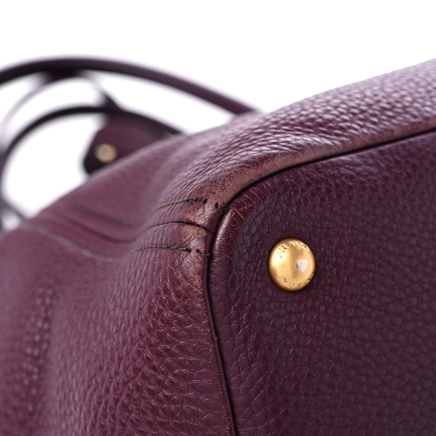 Vitello Daino Tote Granato