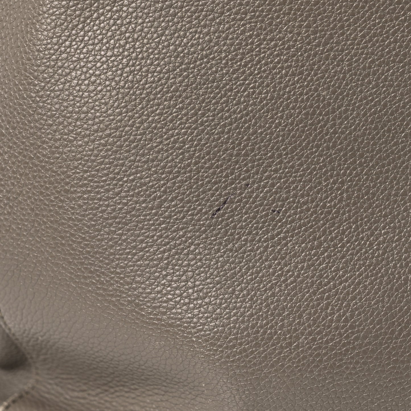 Soft Grained Calfskin Small Belt Cabas Phantom Taupe