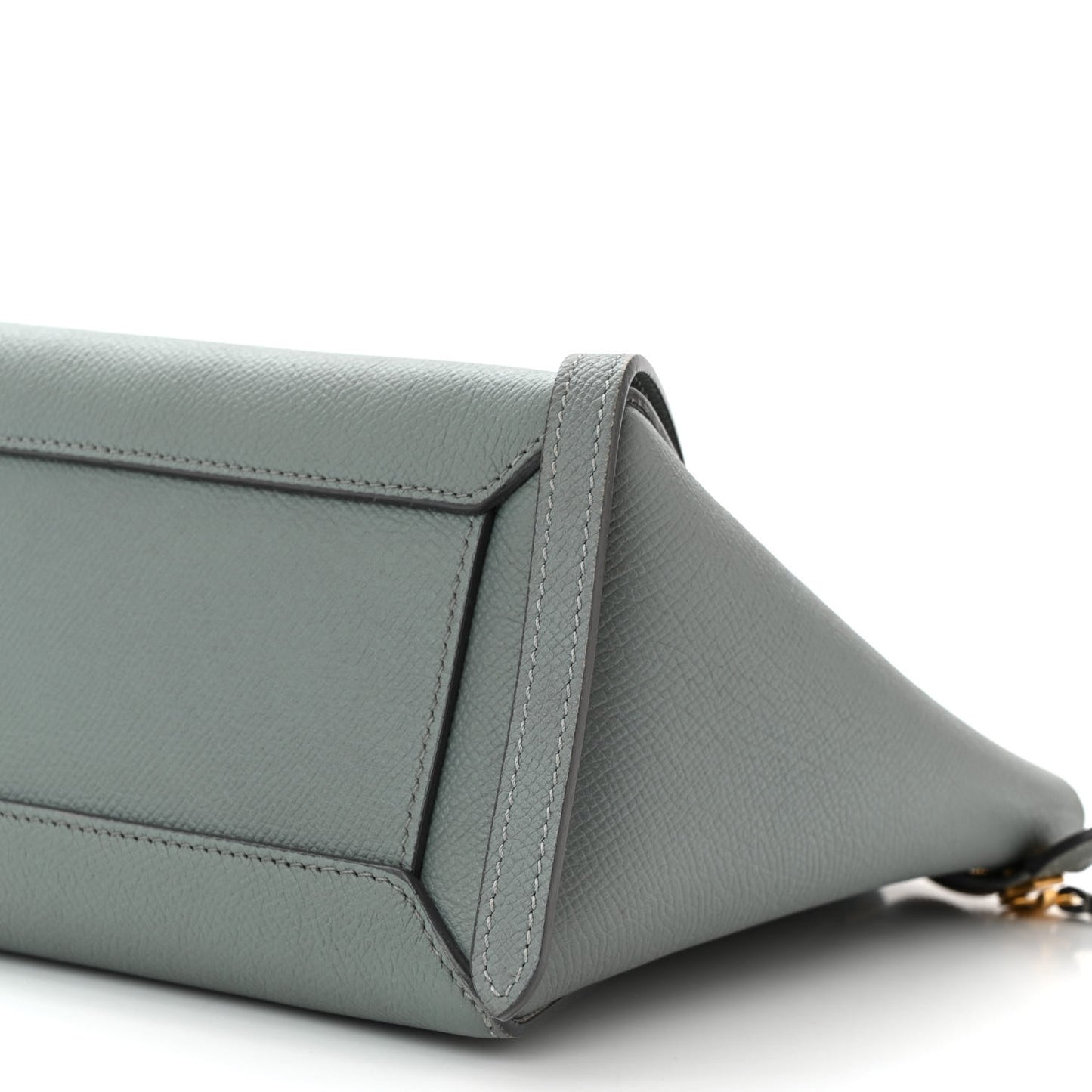 Grained Calfskin Nano Belt Bag Storm