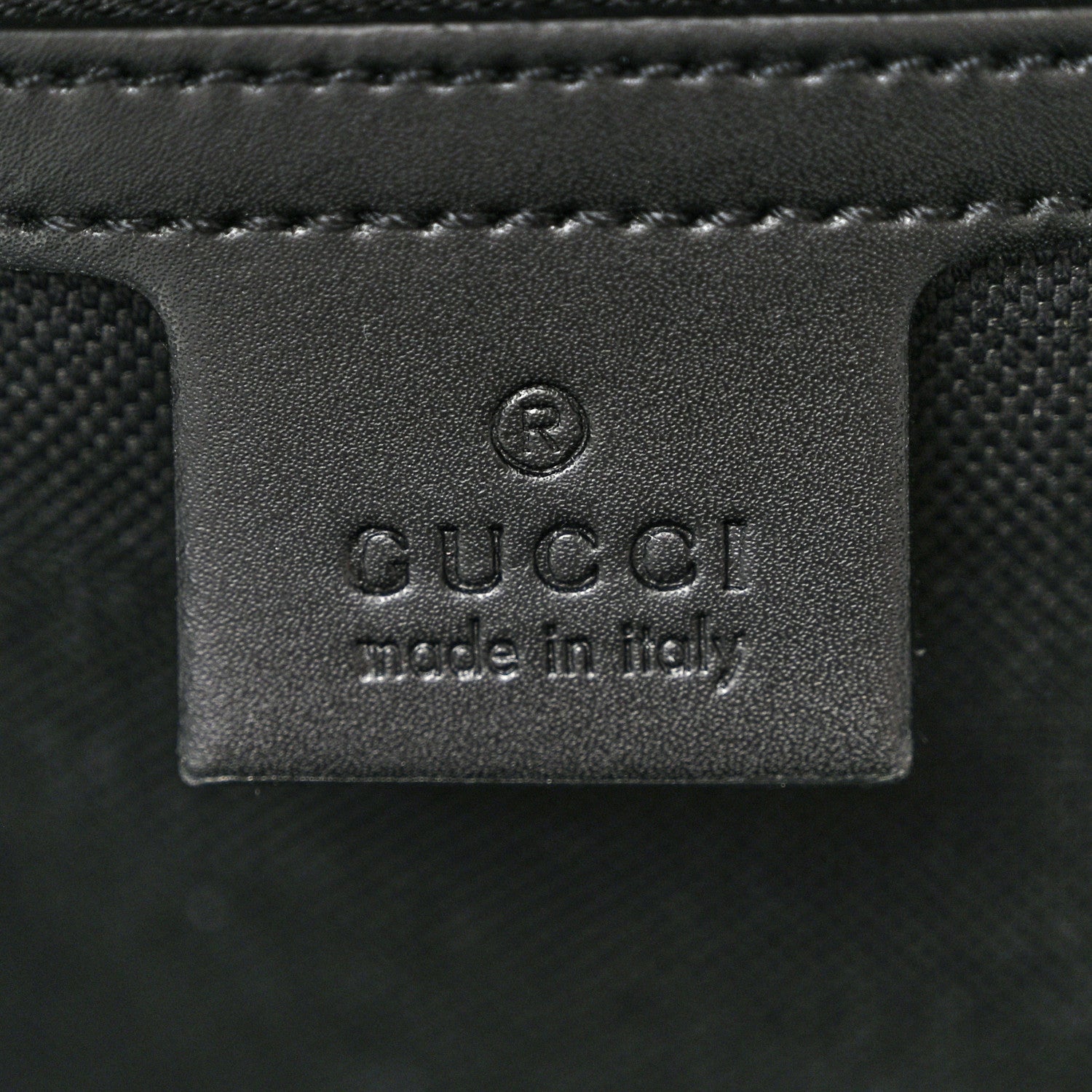 Gucci Soft GG Supreme Monogram Appia Calfskin Web Large Carry On Duffle Bag Black Grey 5 of 9