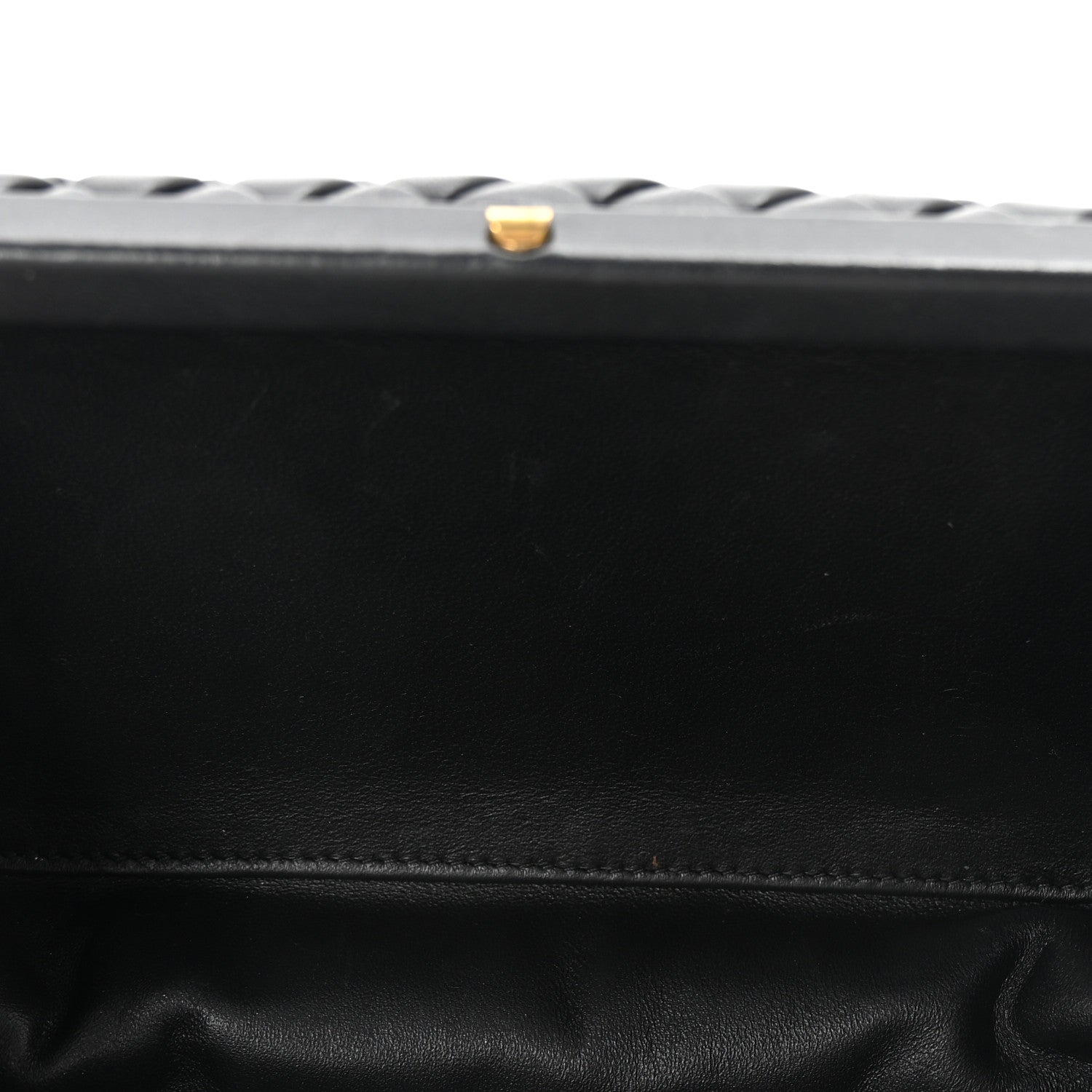 Bottega Veneta Nappa Intrecciato Knot Clutch Black 5 of 6