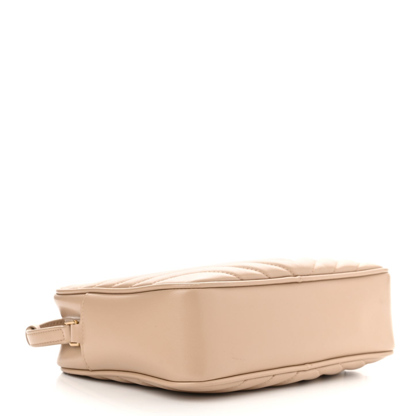 Calfskin Matelasse Monogram Lou Camera Bag Dark Beige