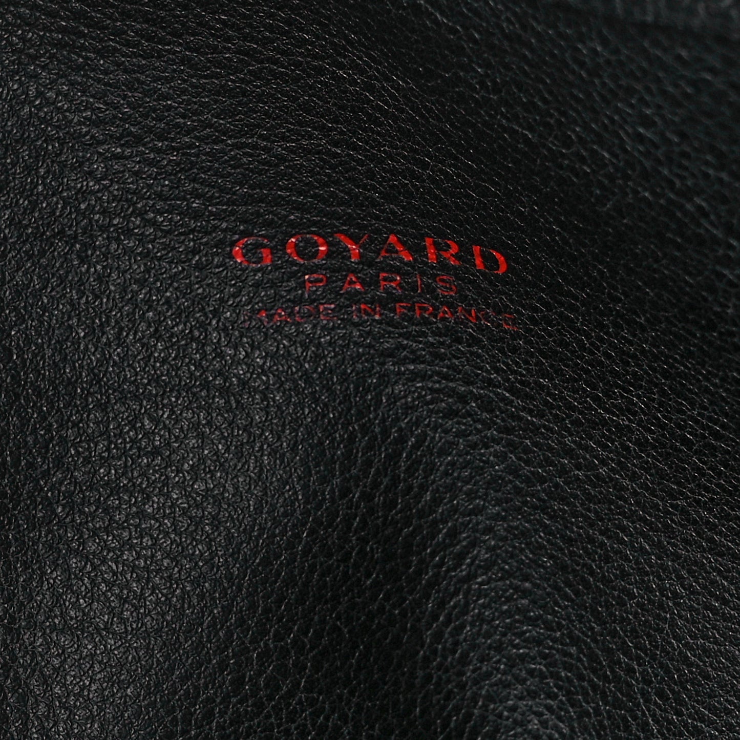 Goyardine Reversible Mini Anjou Black