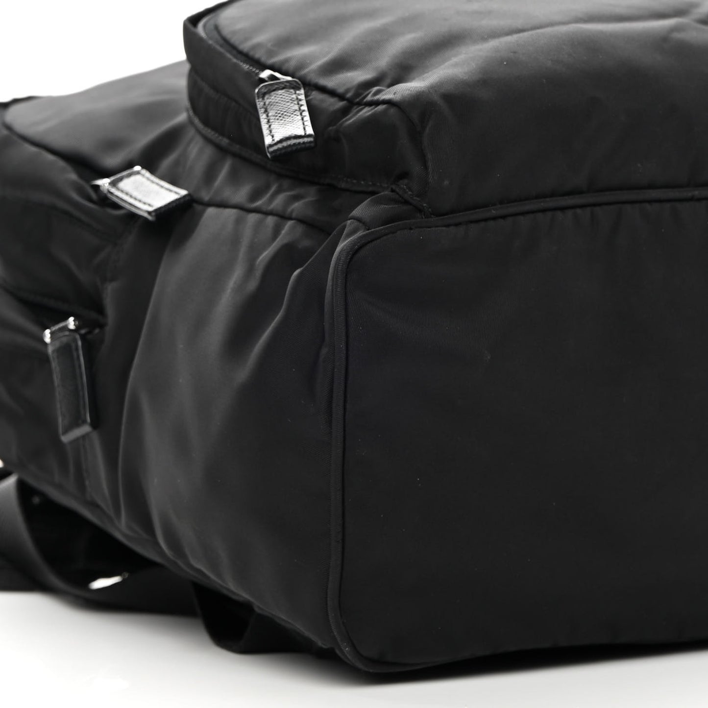 Tessuto Nylon Medium Dome Backpack Black