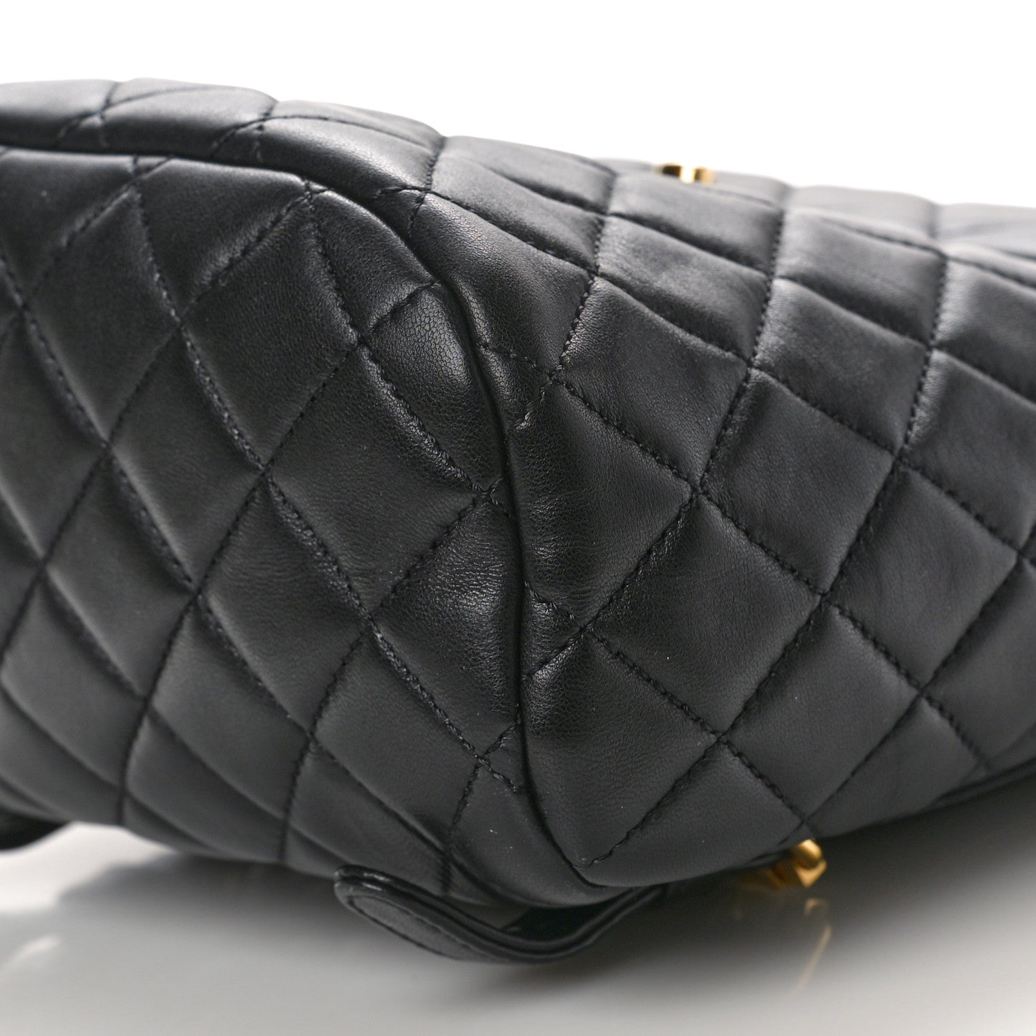 Chanel Lambskin Quilted Mini Urban Spirit Backpack Black 10 of 10