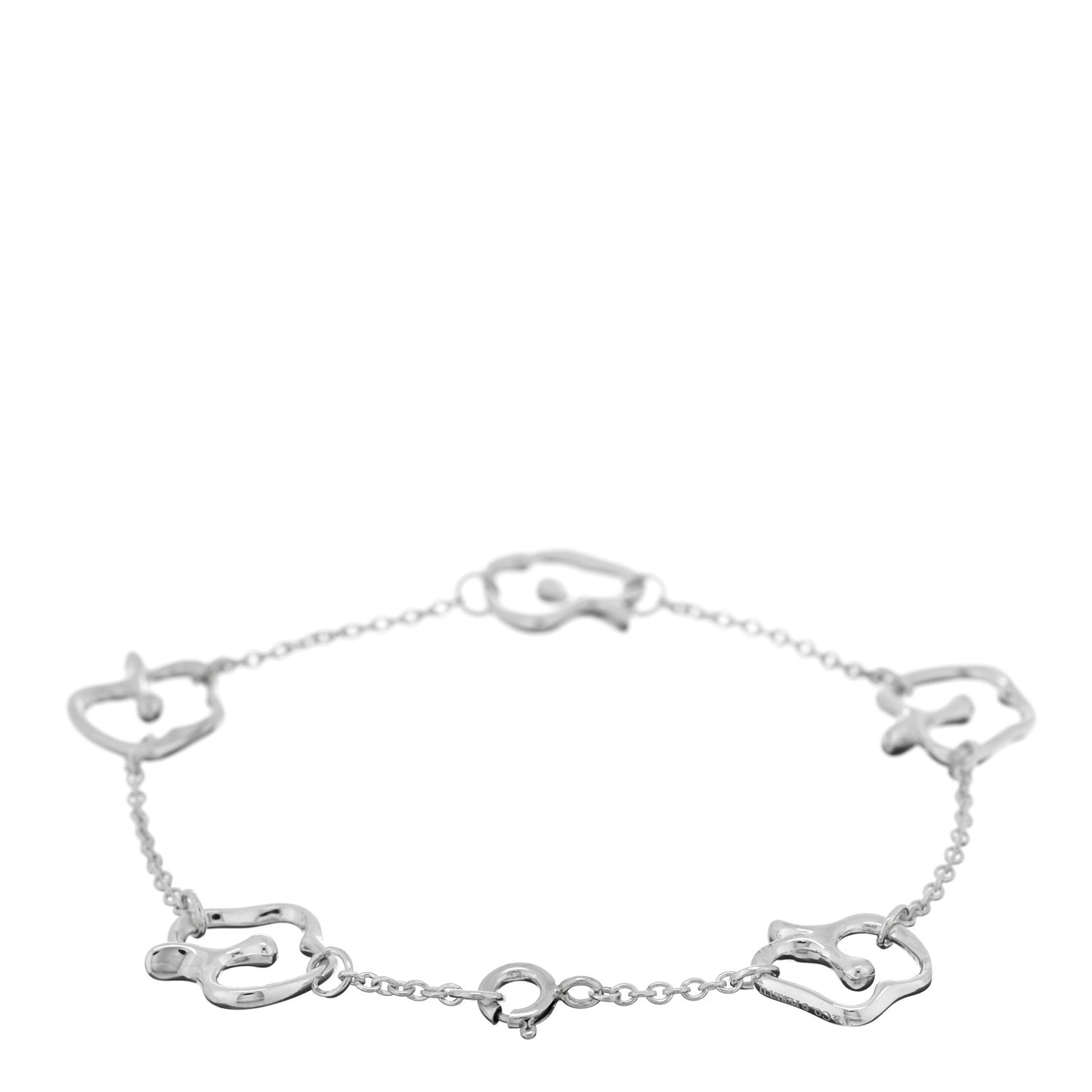 Sterling Silver Elsa Peretti Apple Bracelet