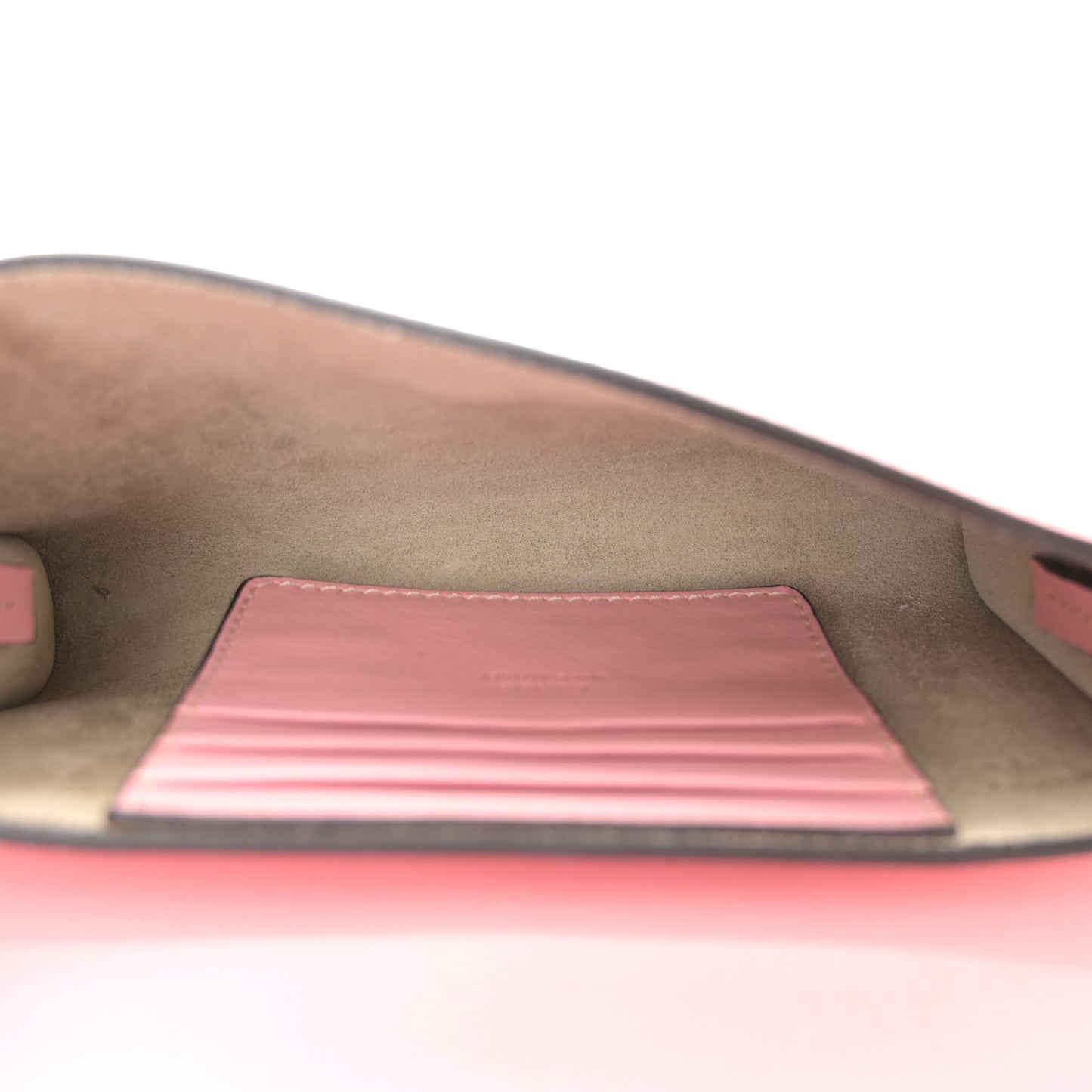 Calfskin Mini Faye Shoulder Bag Washed Pink