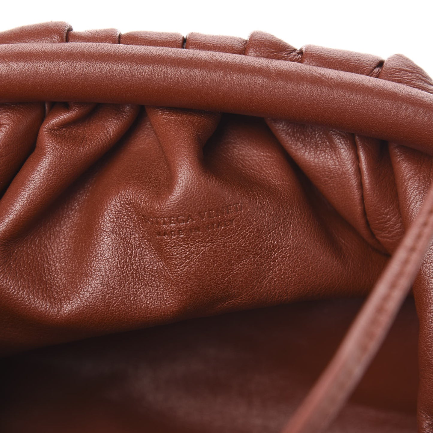 Butter Calfskin The Mini Pouch Brick