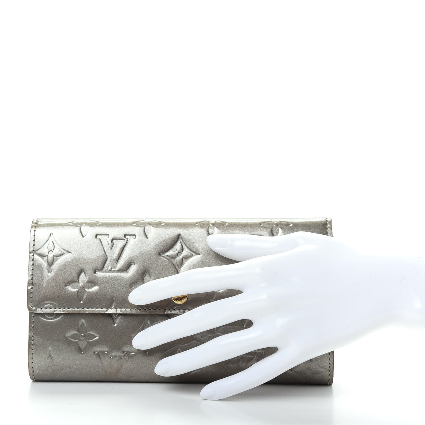 Vernis Sarah Wallet Gris Art Deco