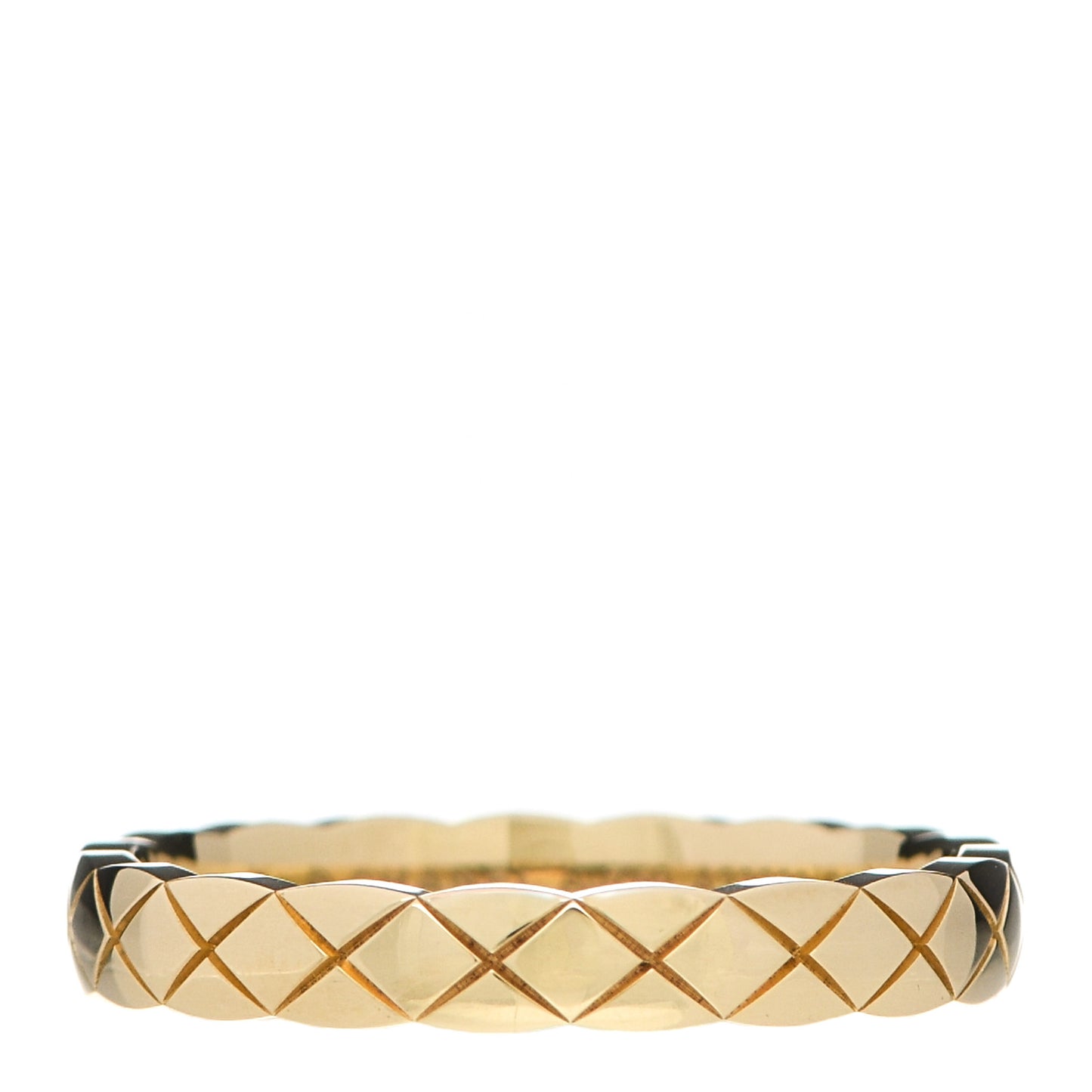 18K Yellow Gold Mini Coco Crush Ring 56 7.5