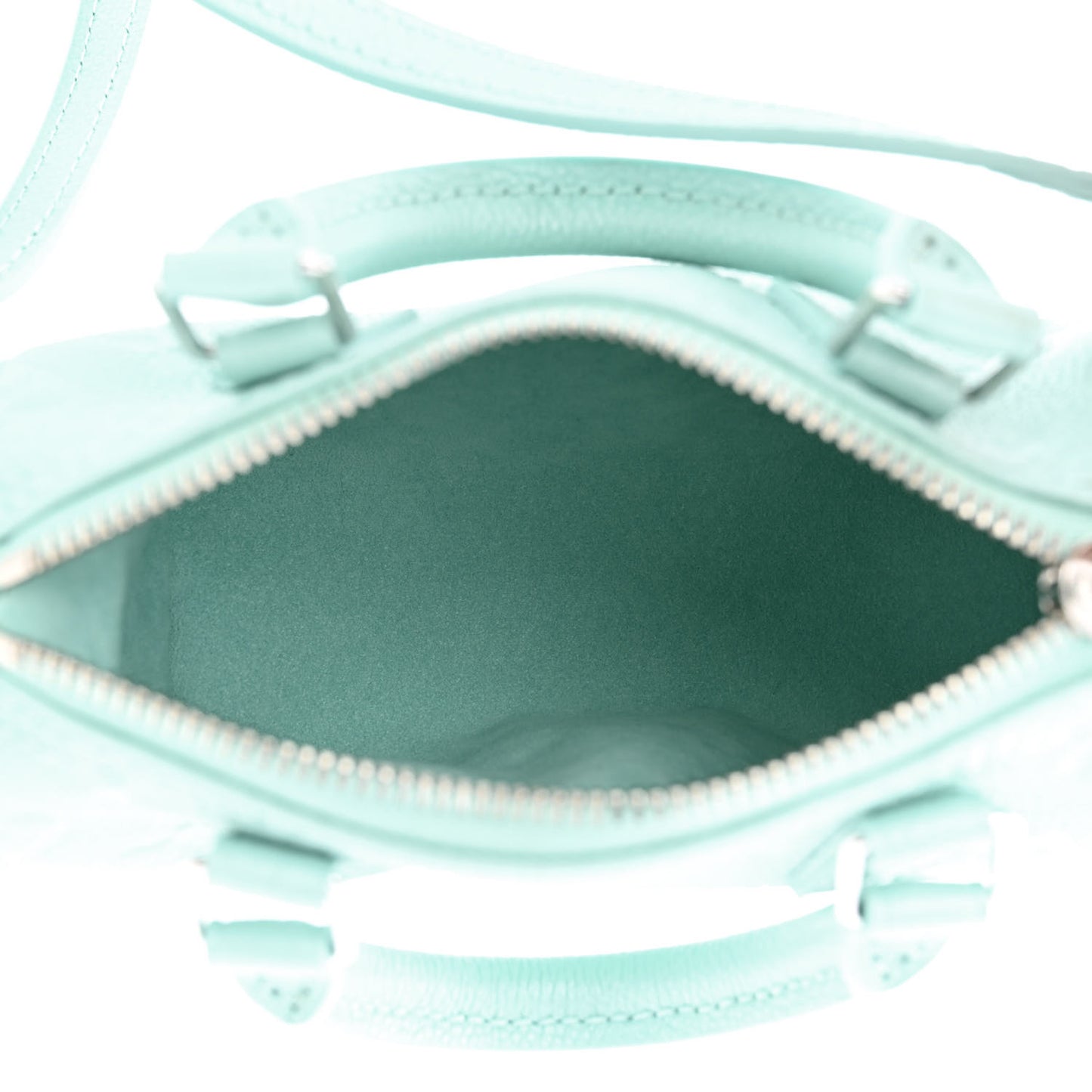 Empreinte Monogram Nano Speedy Pearly Lagoon Turquoise