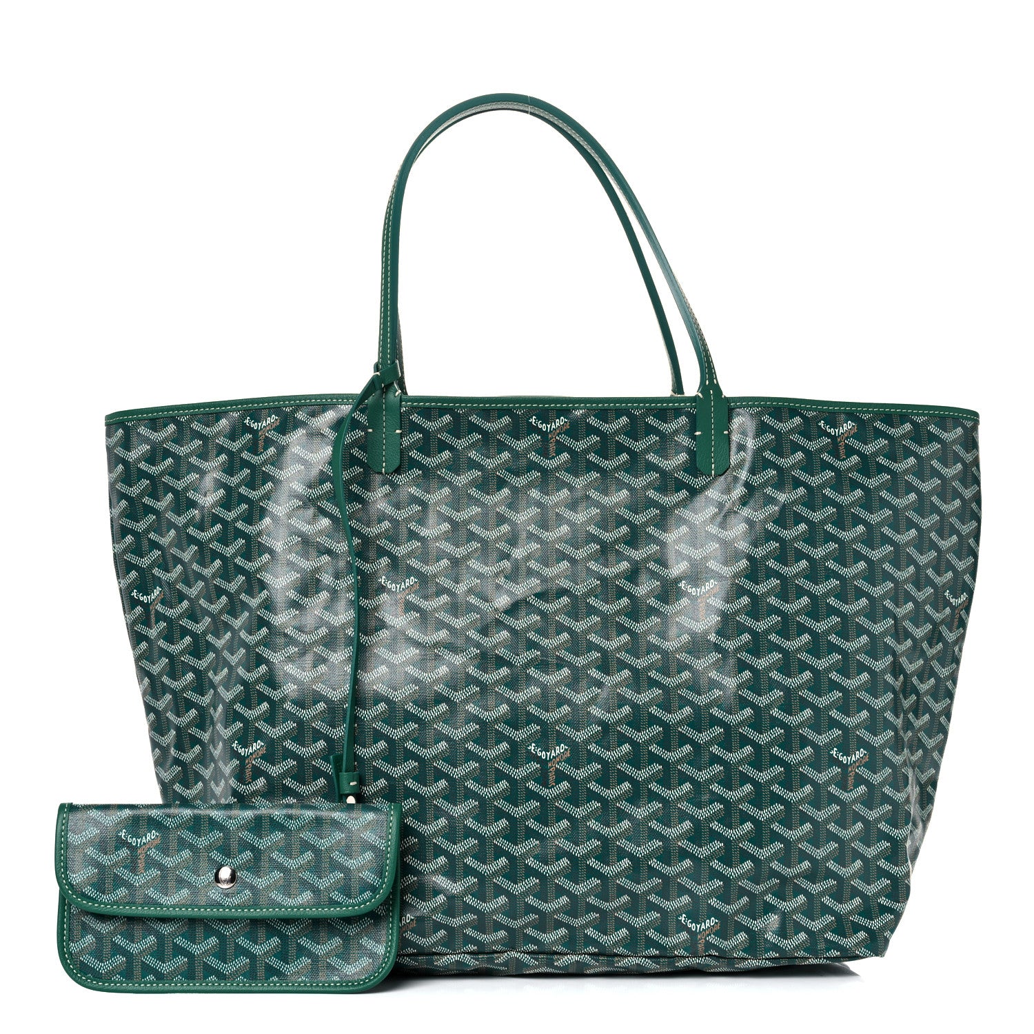 Goyard Goyardine Saint Louis GM Green 1 of 8