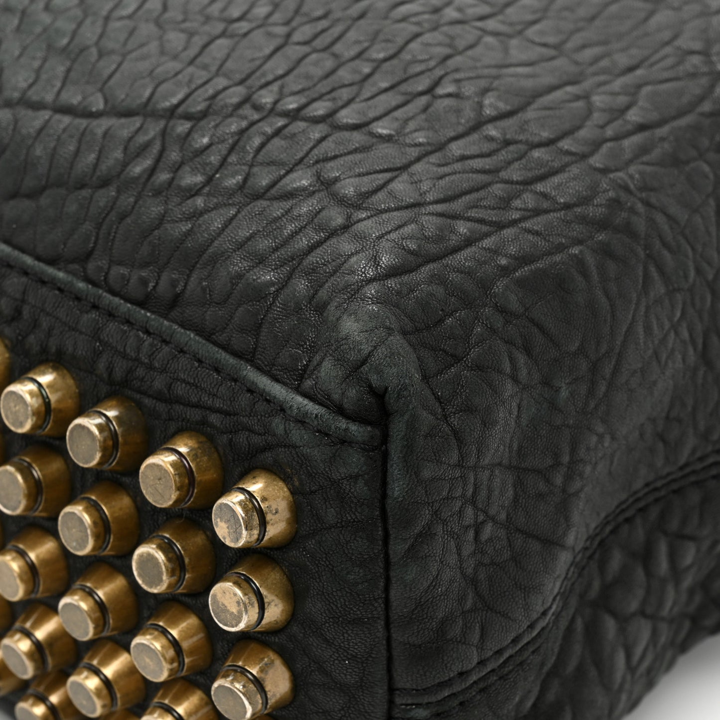 Pebbled Lambskin Darcy Hobo Black